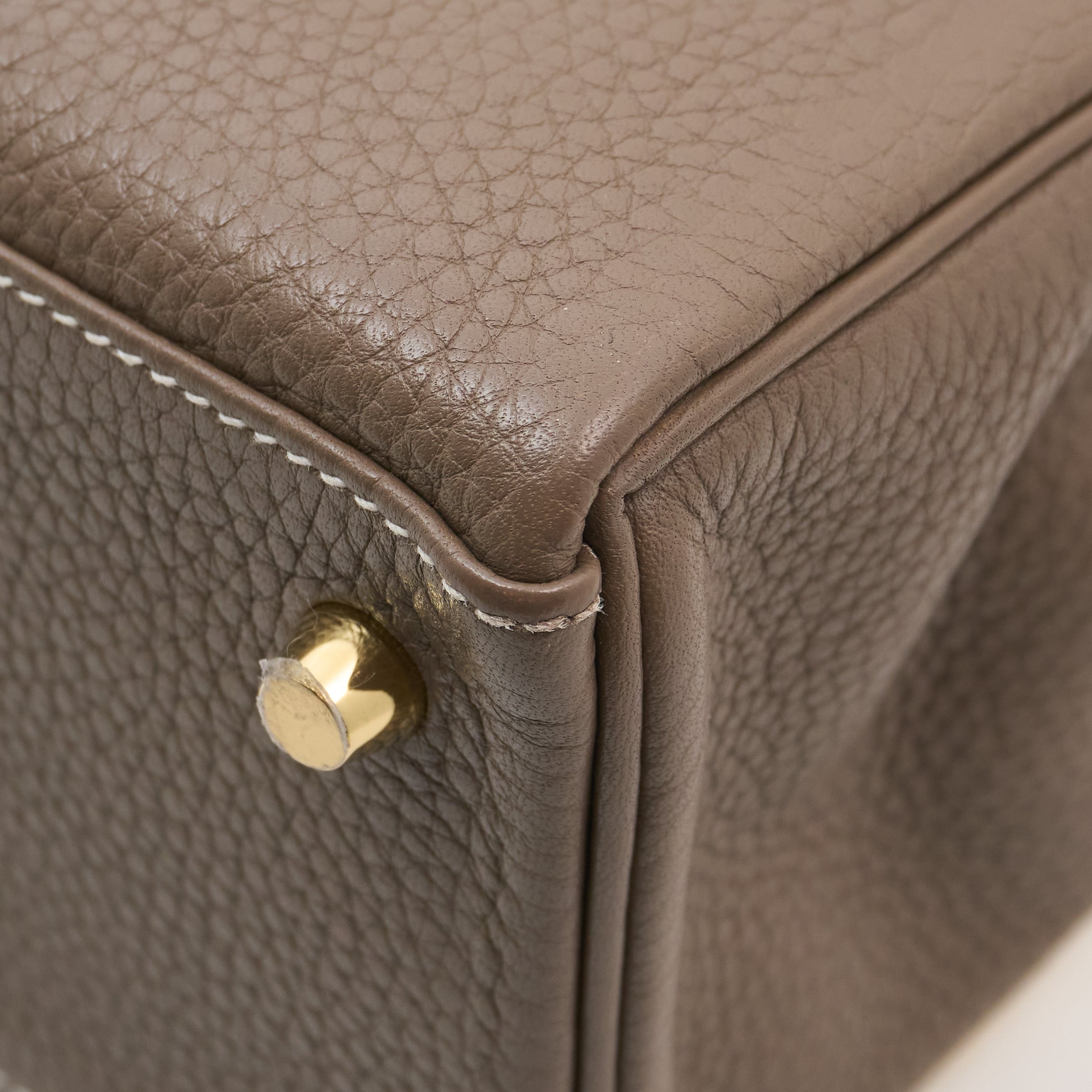 Hermes Kelly 28 Retourne Etoupe Stamp T (2015)