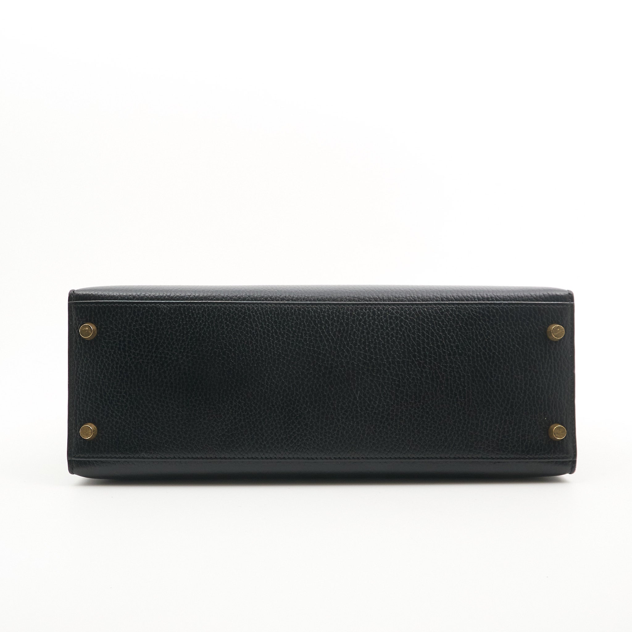 Hermes Kelly 32 Black GHW Circle Stamp Z (1996)
