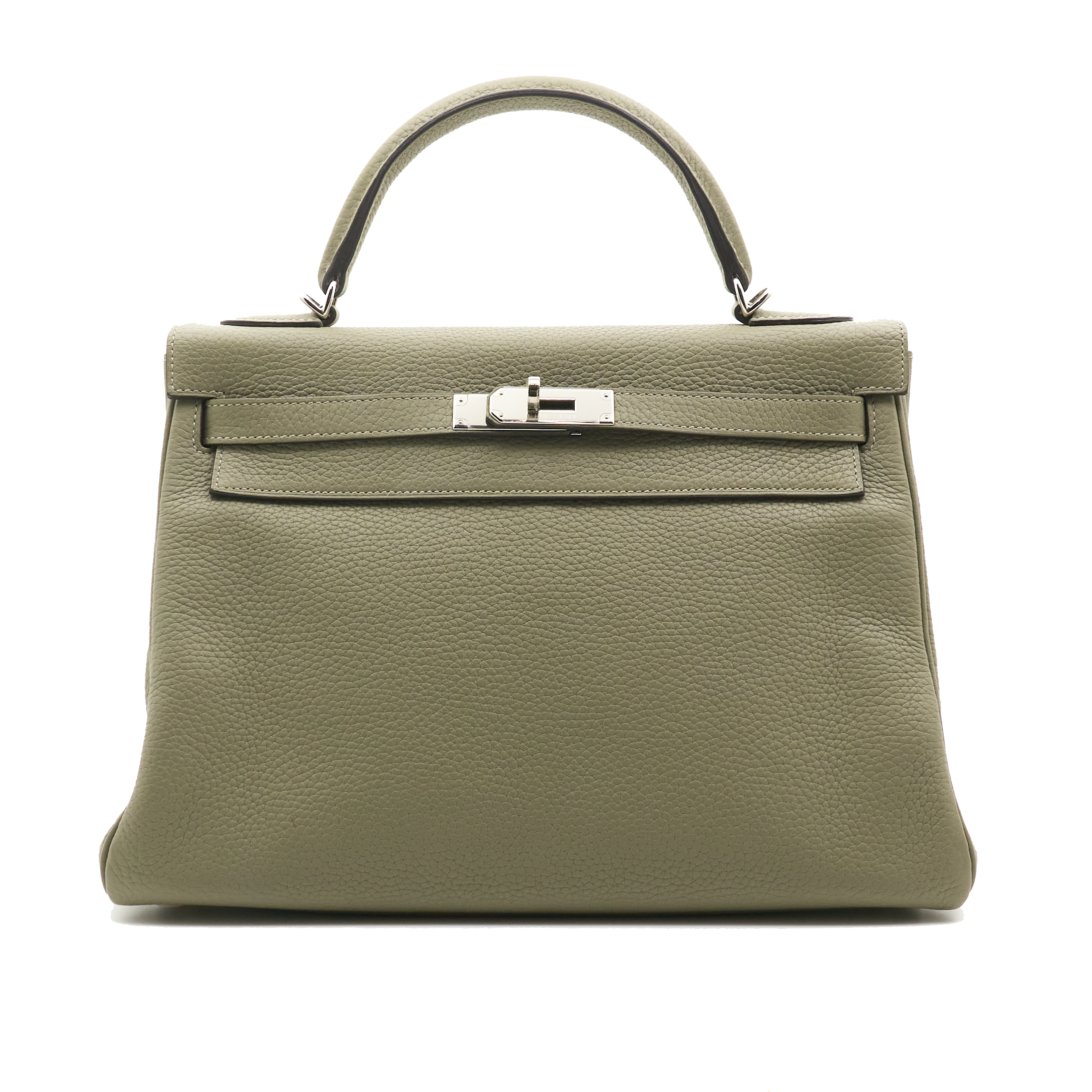 Hermes Kelly 32 Clemence Sauge Stamp X (2016) PHW