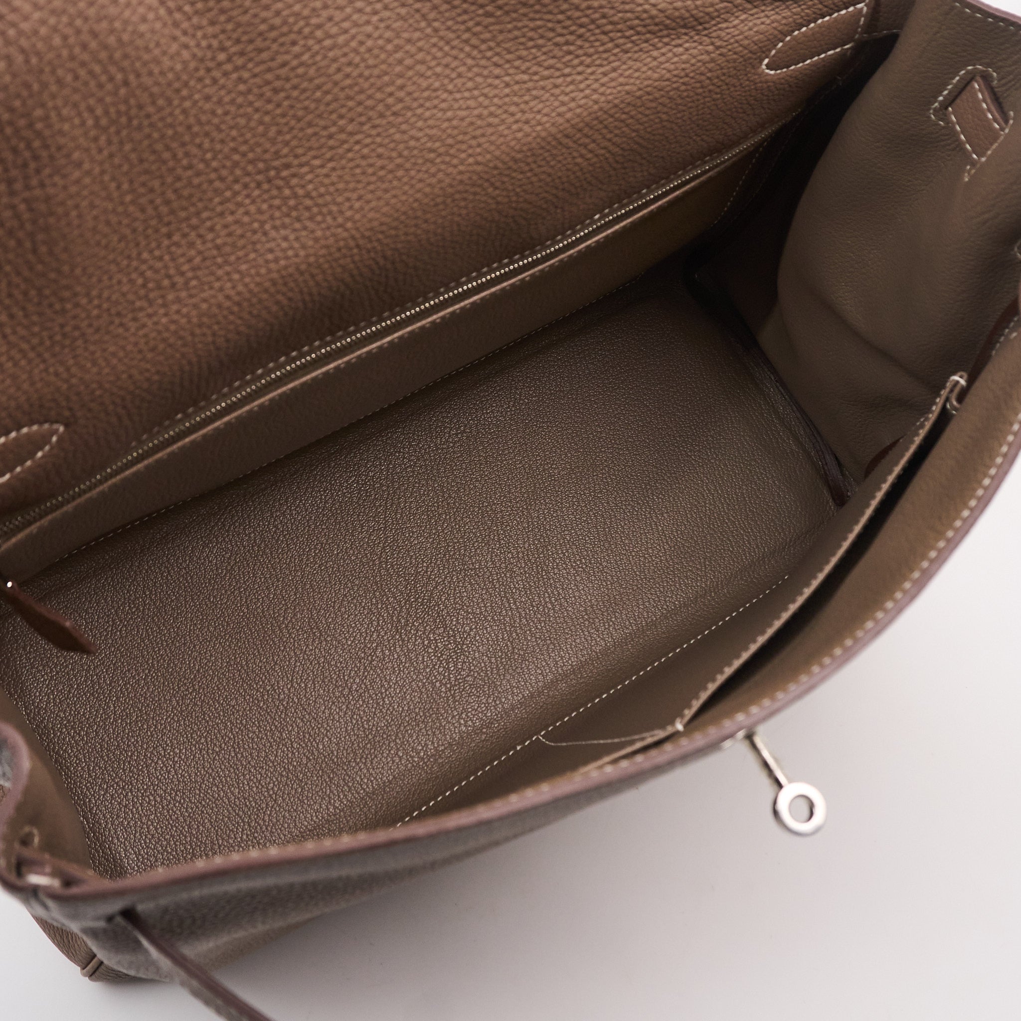 Hermes Kelly 35 Etoupe Togo PHW