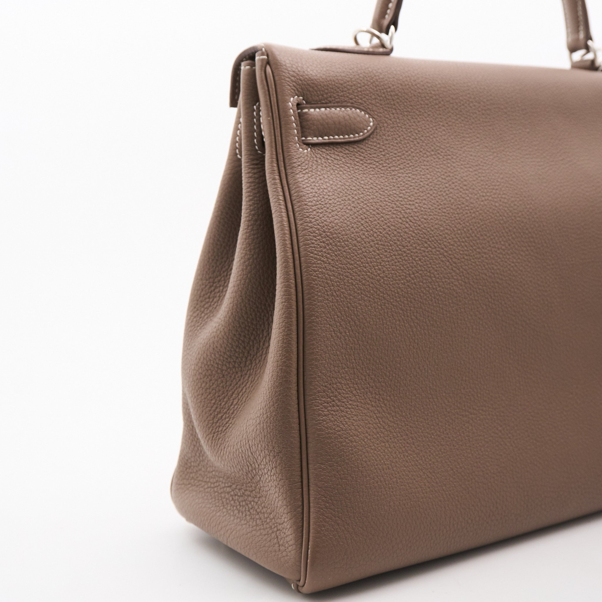 Hermes Kelly 35 Etoupe Togo PHW