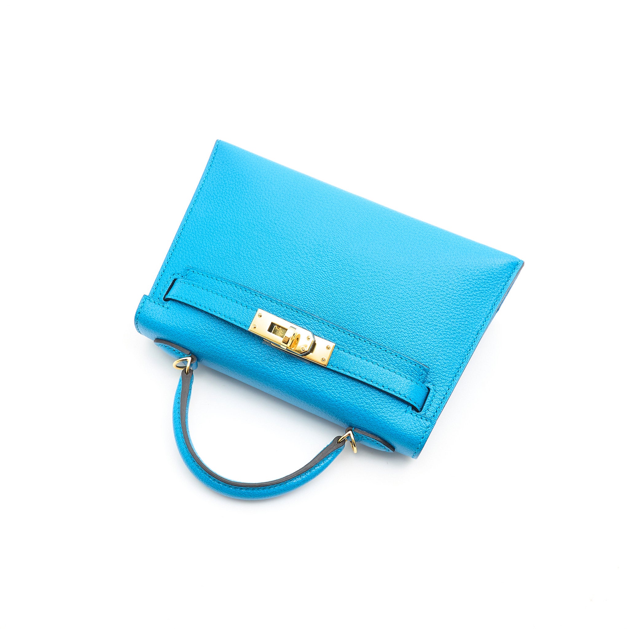 Hermes Mini Kelly Zanzibar GHW Stamp A (2017)