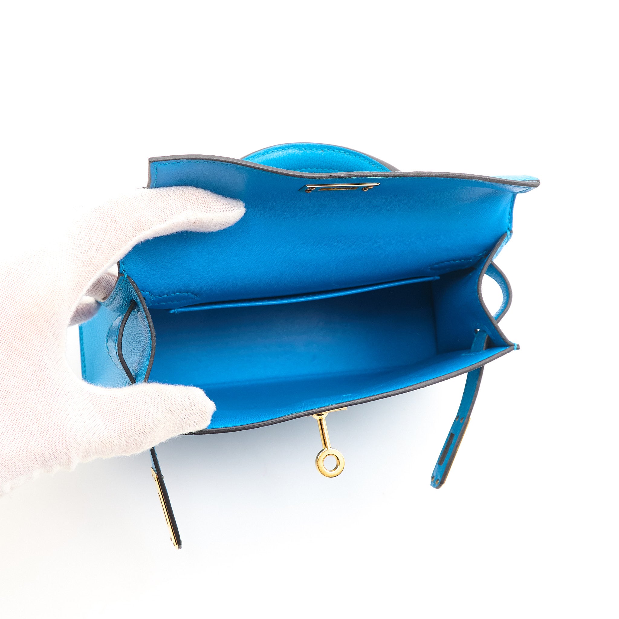 Hermes Mini Kelly Zanzibar GHW Stamp A (2017)