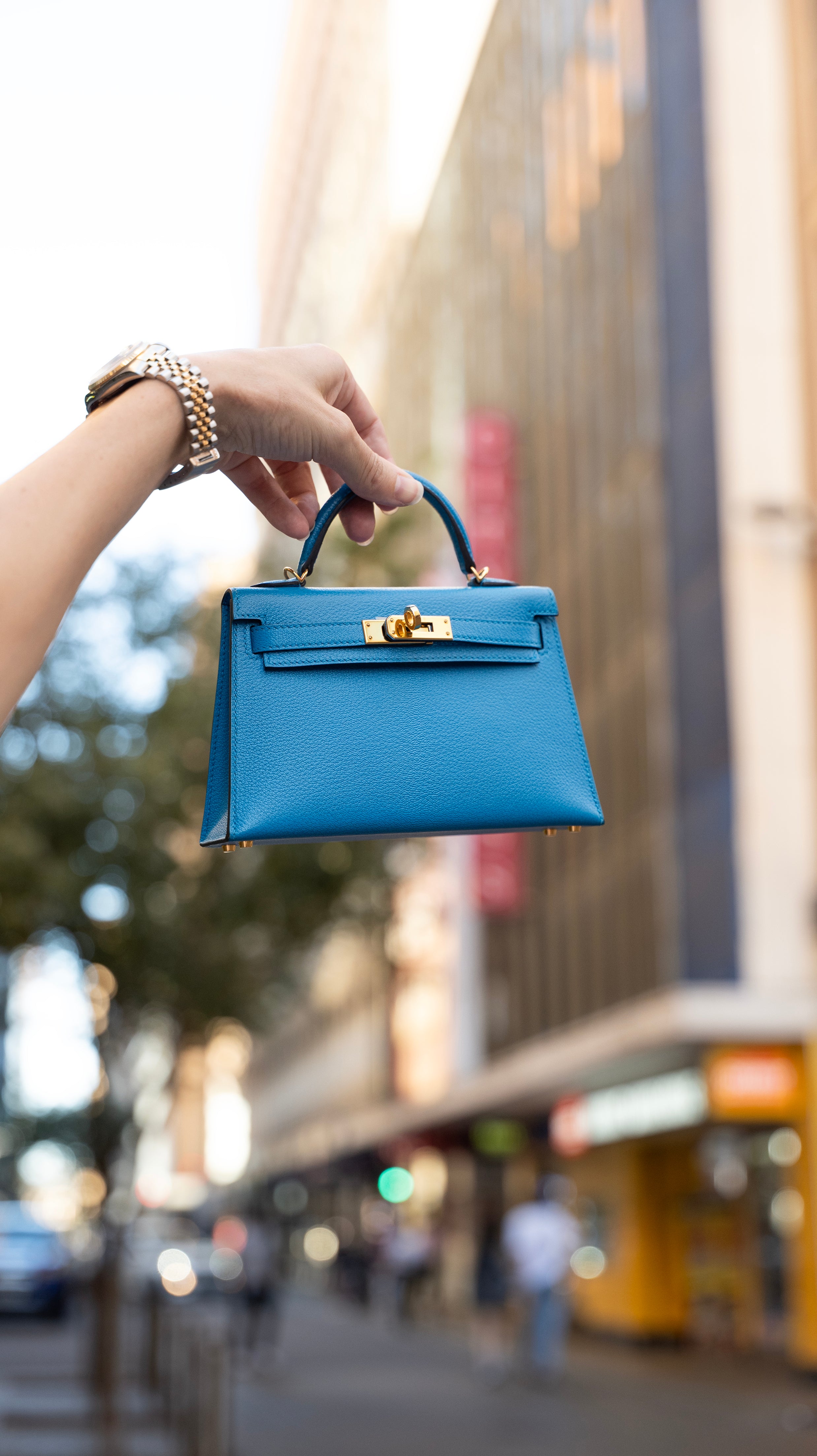 Hermes Mini Kelly Zanzibar GHW Stamp A (2017)