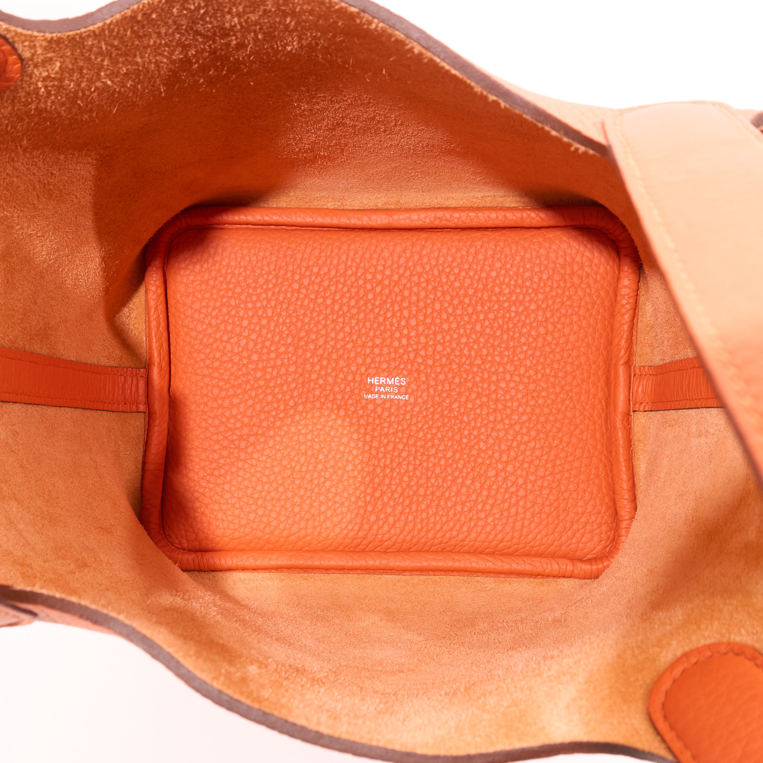 Hermès Picotin Lock 18 Orange Taurillon Clemence Bag