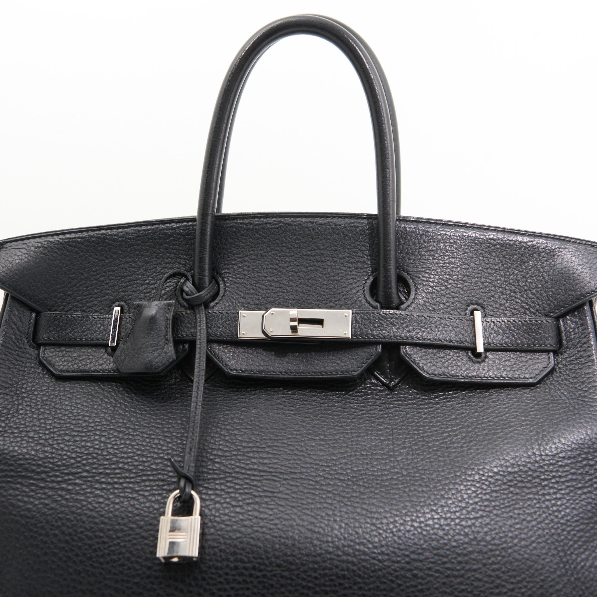 Hermes Togo Birkin 35 in Black PHW