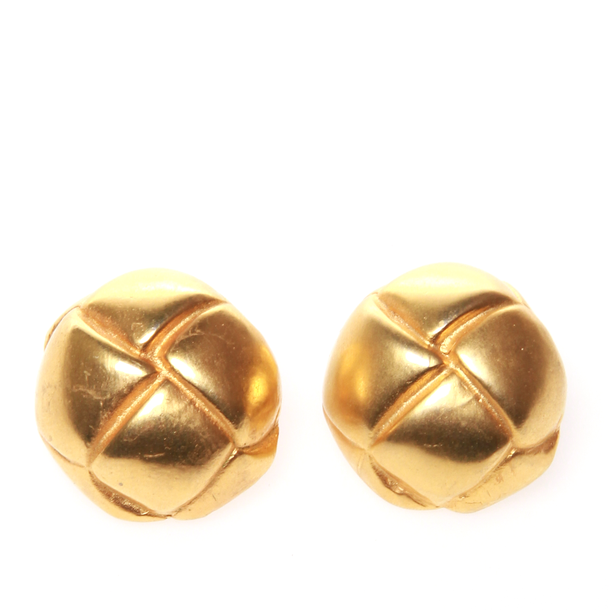 Hermes Vintage Gold Earrings