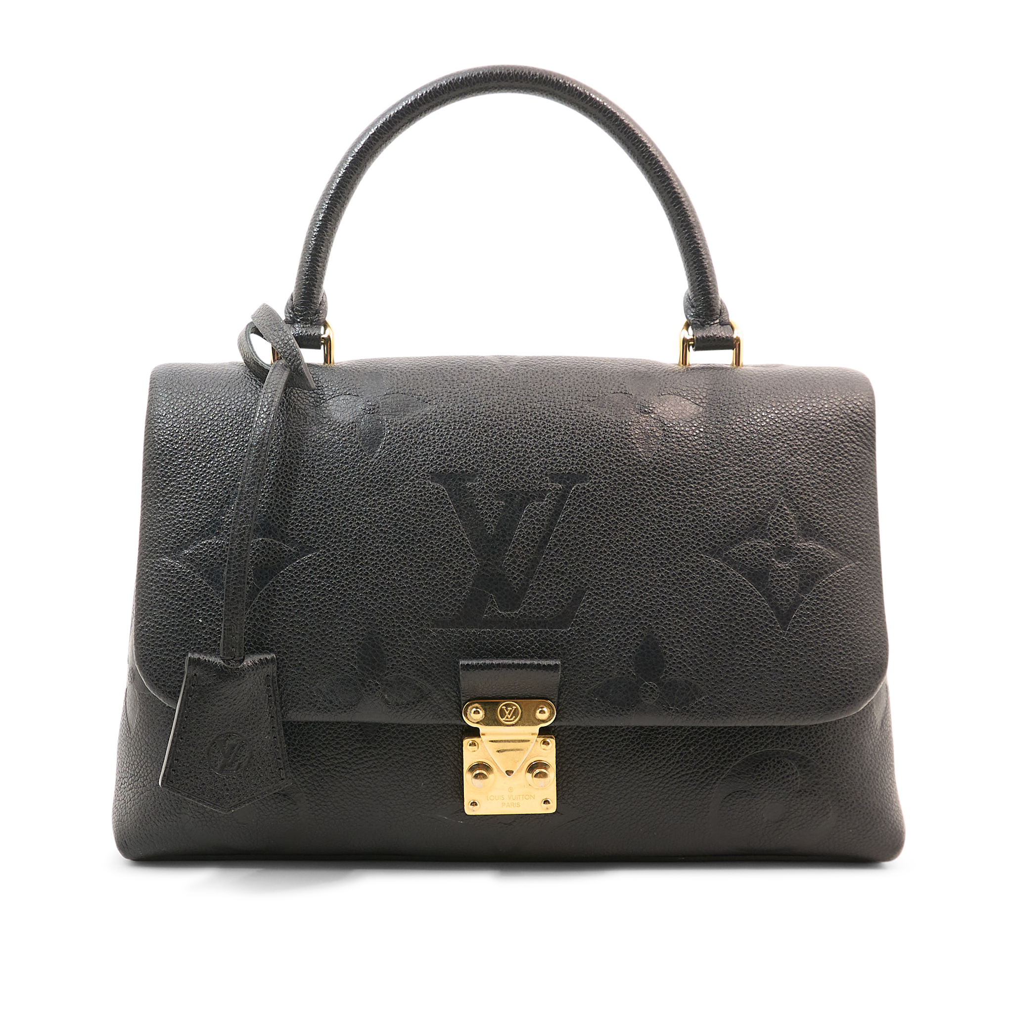 Louis Vuitton MM Monogram Empriente Leather Black Bag
