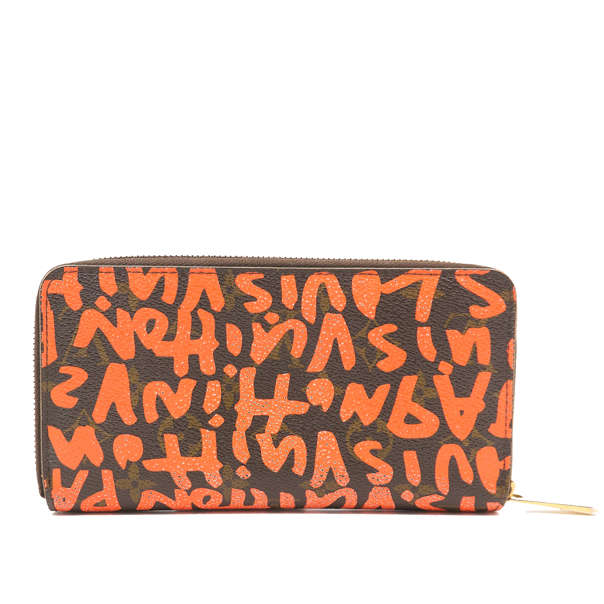 Louis Vuitton Stephen Sprouse Orange Graffiti Zippy Wallet Long Zip Around