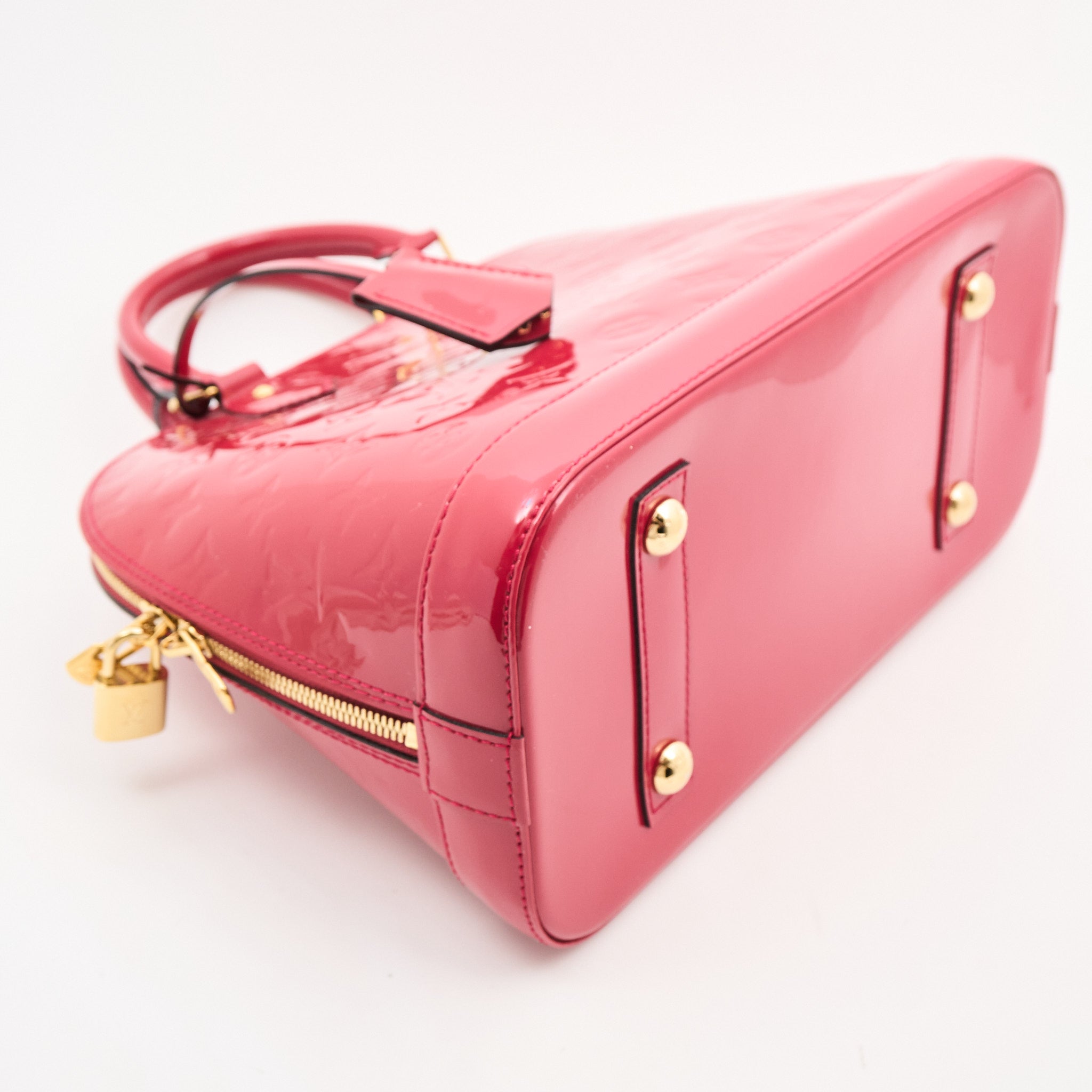 Louis Vuitton Alma PM Vernis Indian Rose