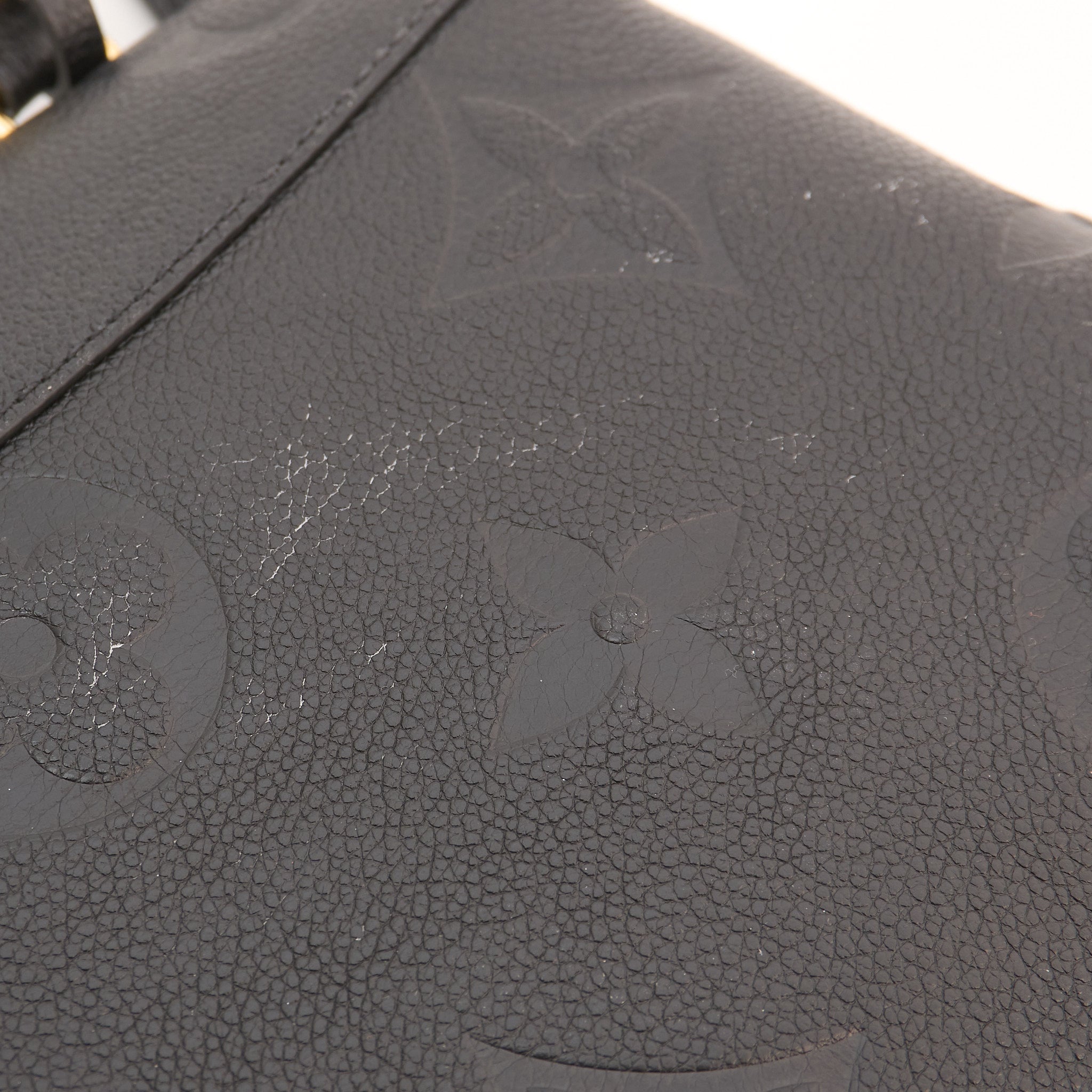 Louis Vuitton MM Monogram Empriente Leather Black Bag