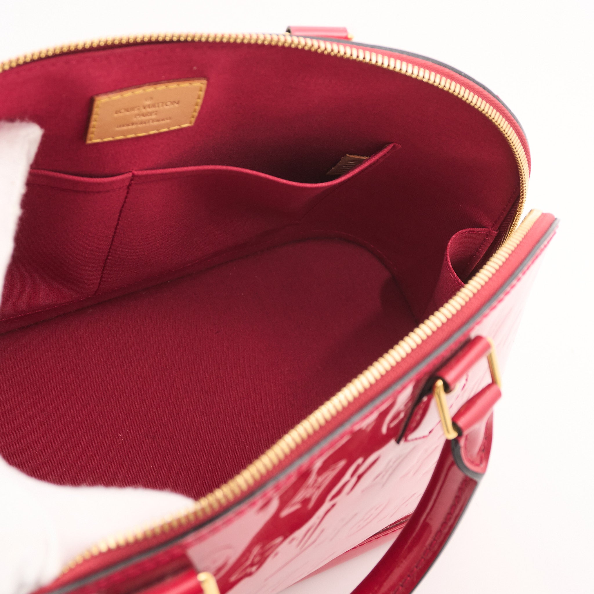 Louis Vuitton Alma PM Vernis Indian Rose