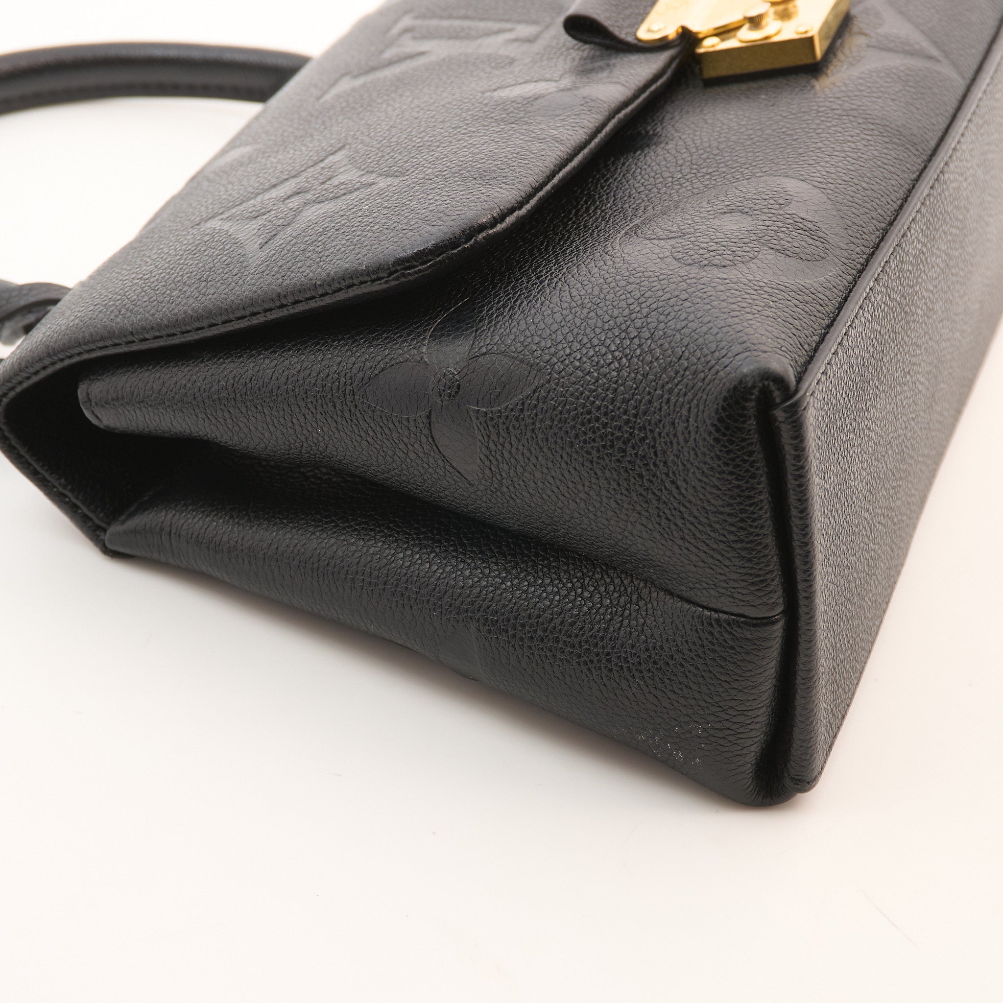 Louis Vuitton MM Monogram Empriente Leather Black Bag
