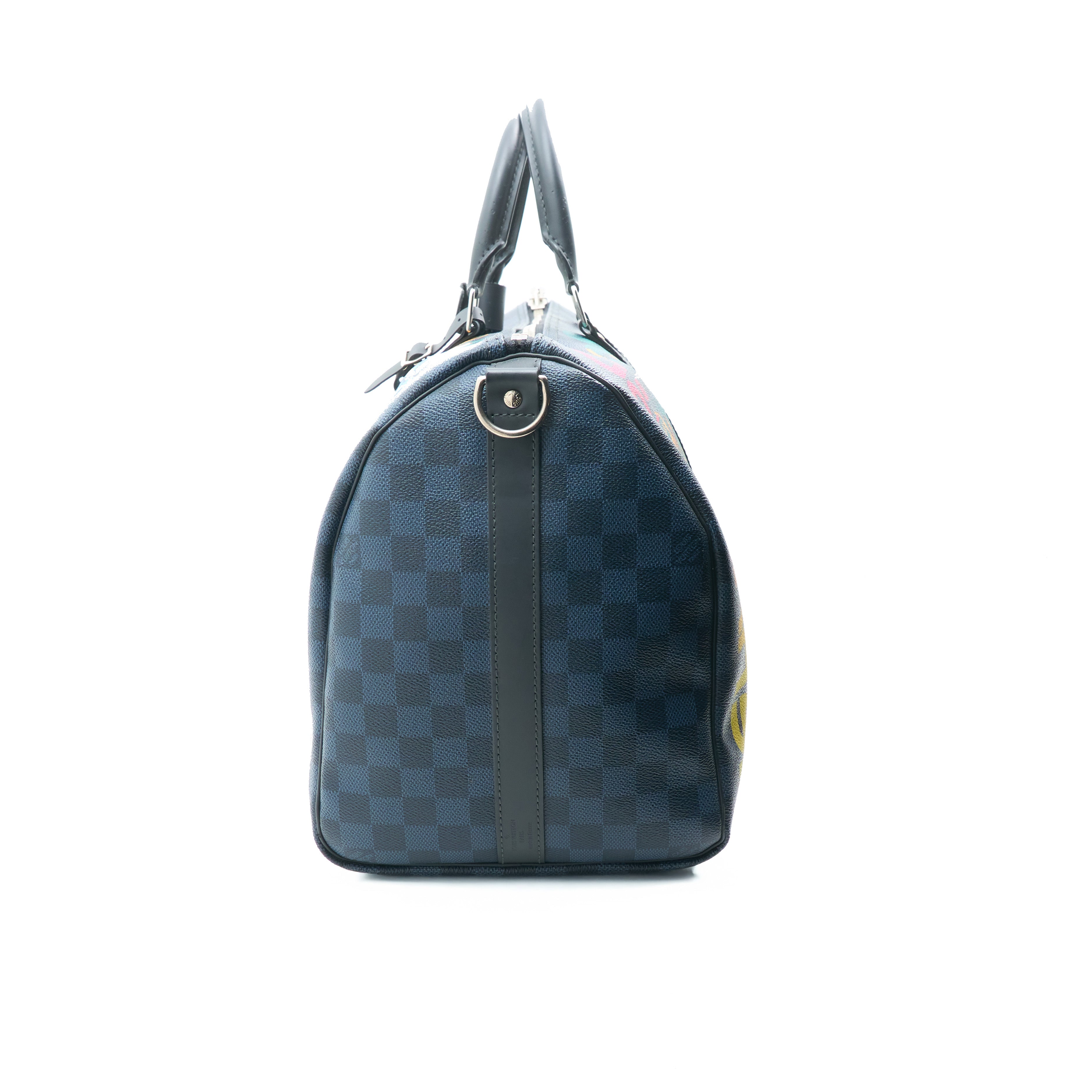 Louis Vuitton Keepall 45 Damier Cobalt Jungle