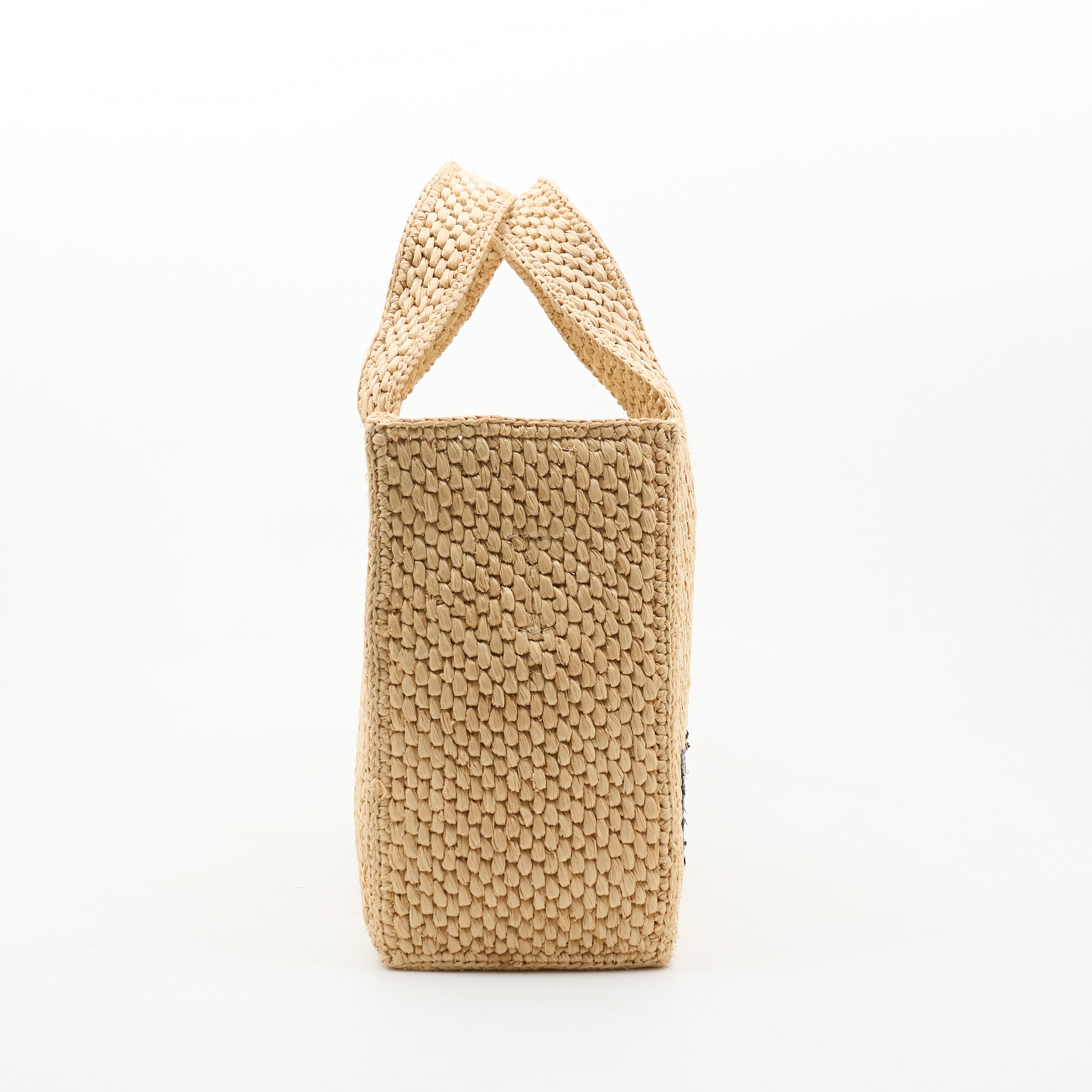 Loewe x Paula's Ibiza Logo Raffia Tote
