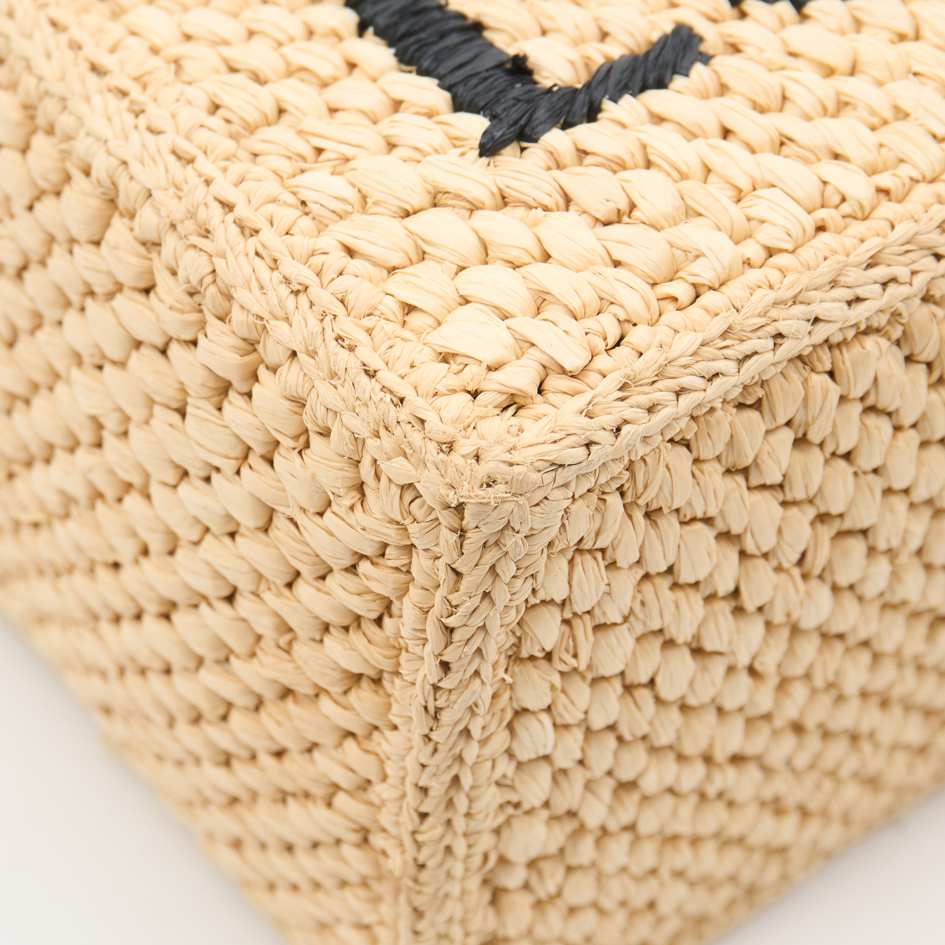 Loewe x Paula's Ibiza Logo Raffia Tote
