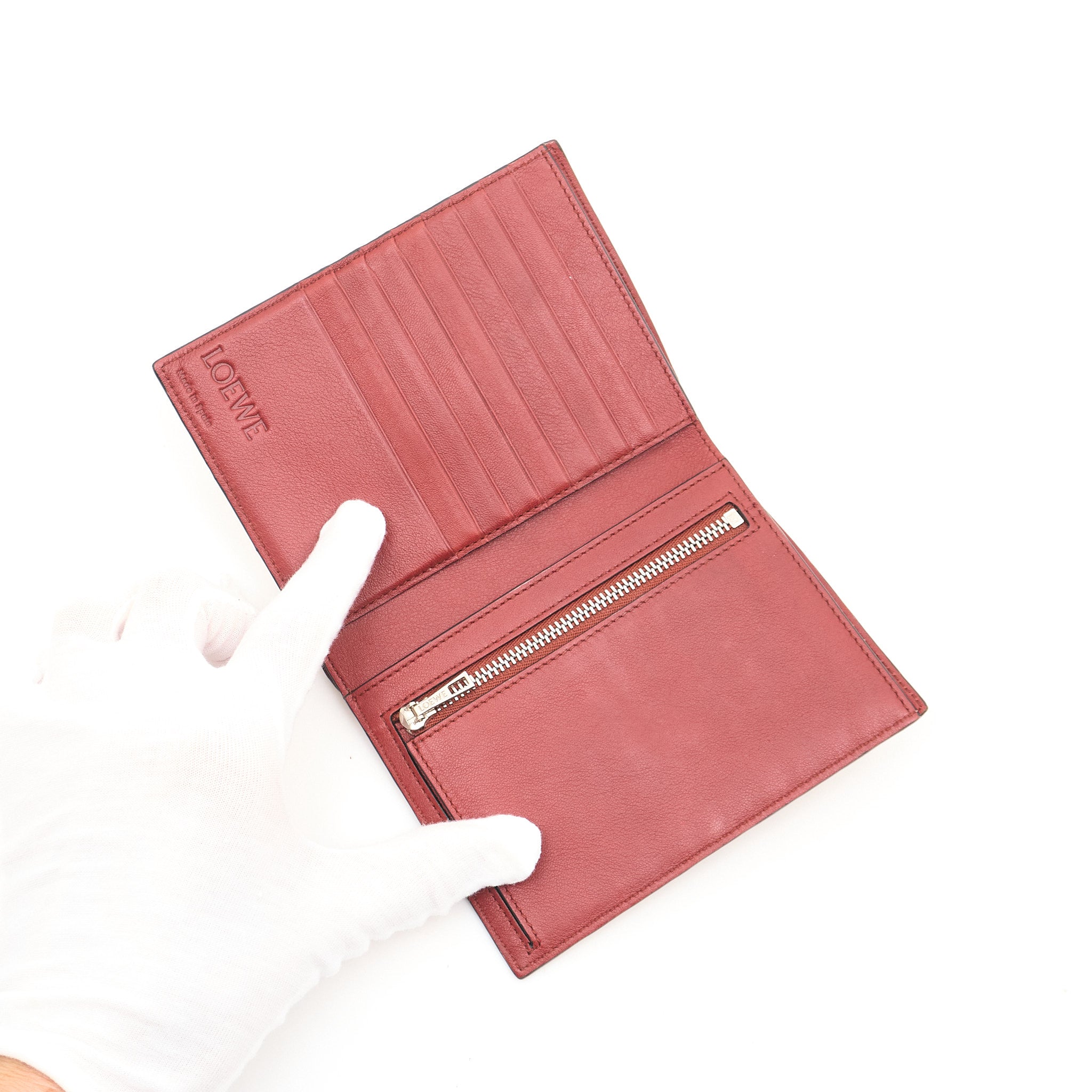 Loewe Vertical Leather Wallet