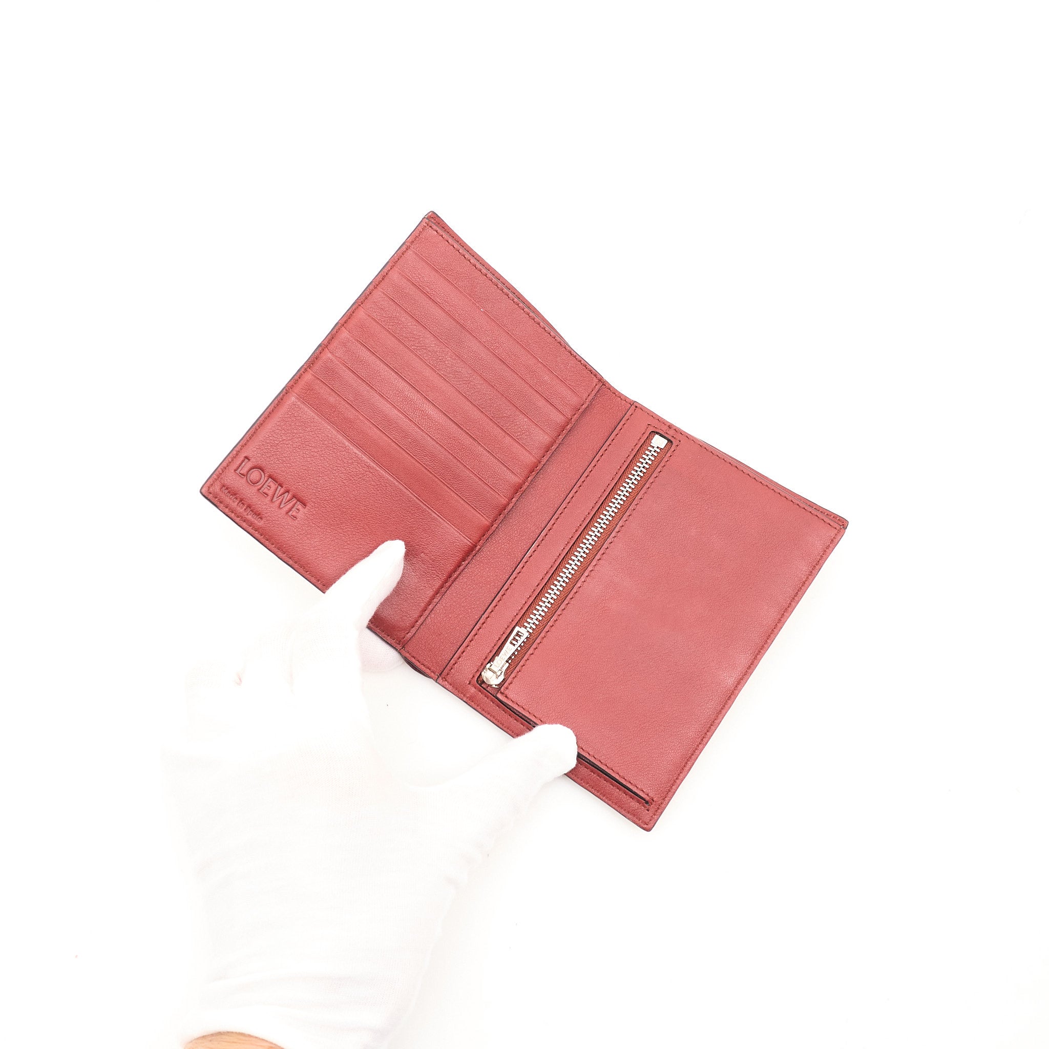 Loewe Vertical Leather Wallet
