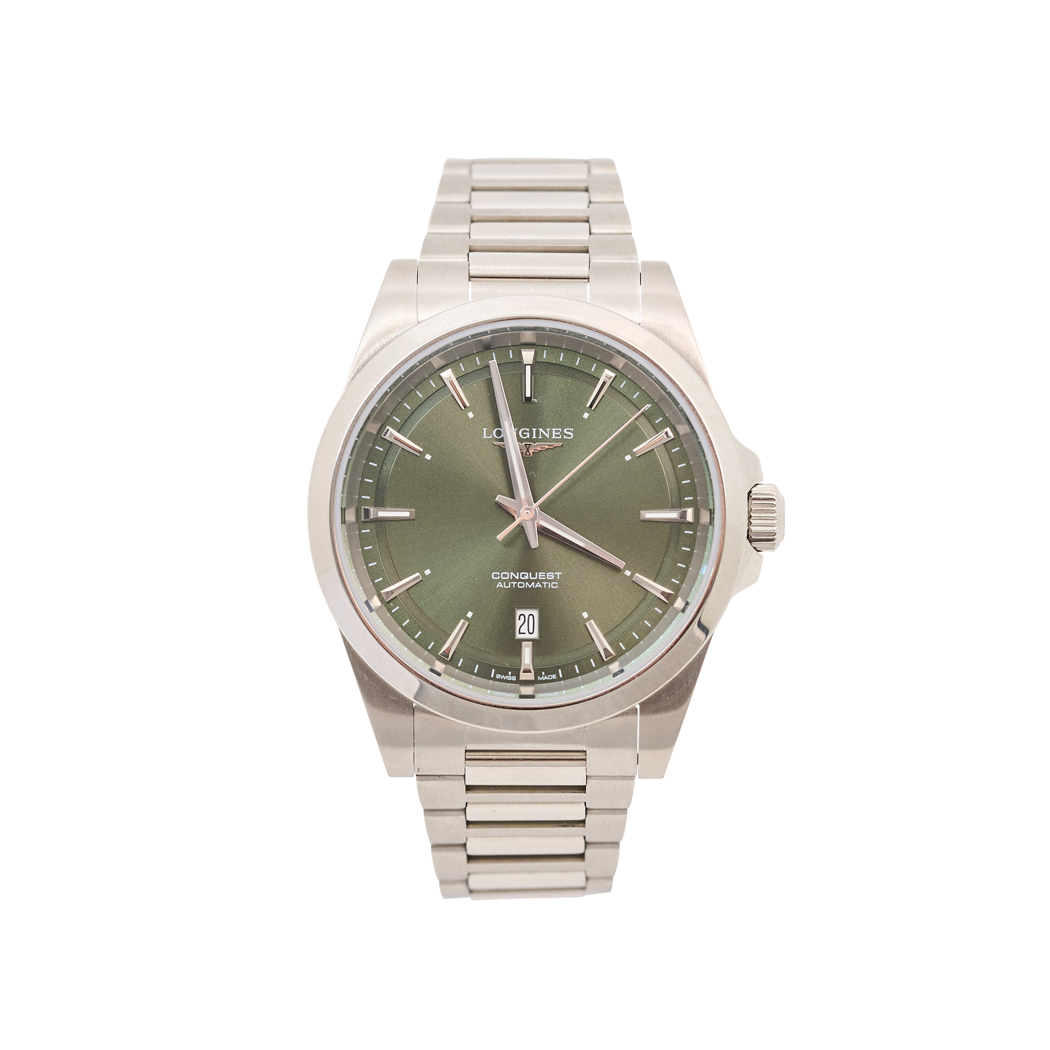 Longines Conquest Automatic Green Dial Watch