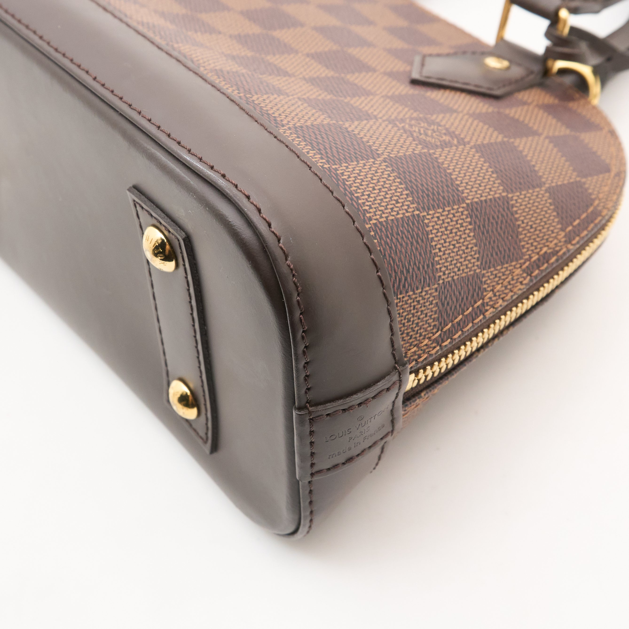 Louis Vuitton Alma BB Damier Ebene Bag
