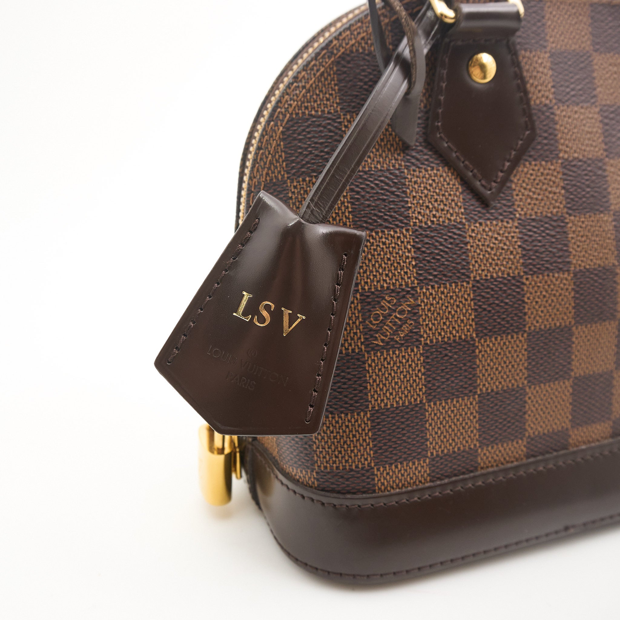 Louis Vuitton Alma BB Damier Ebene Bag