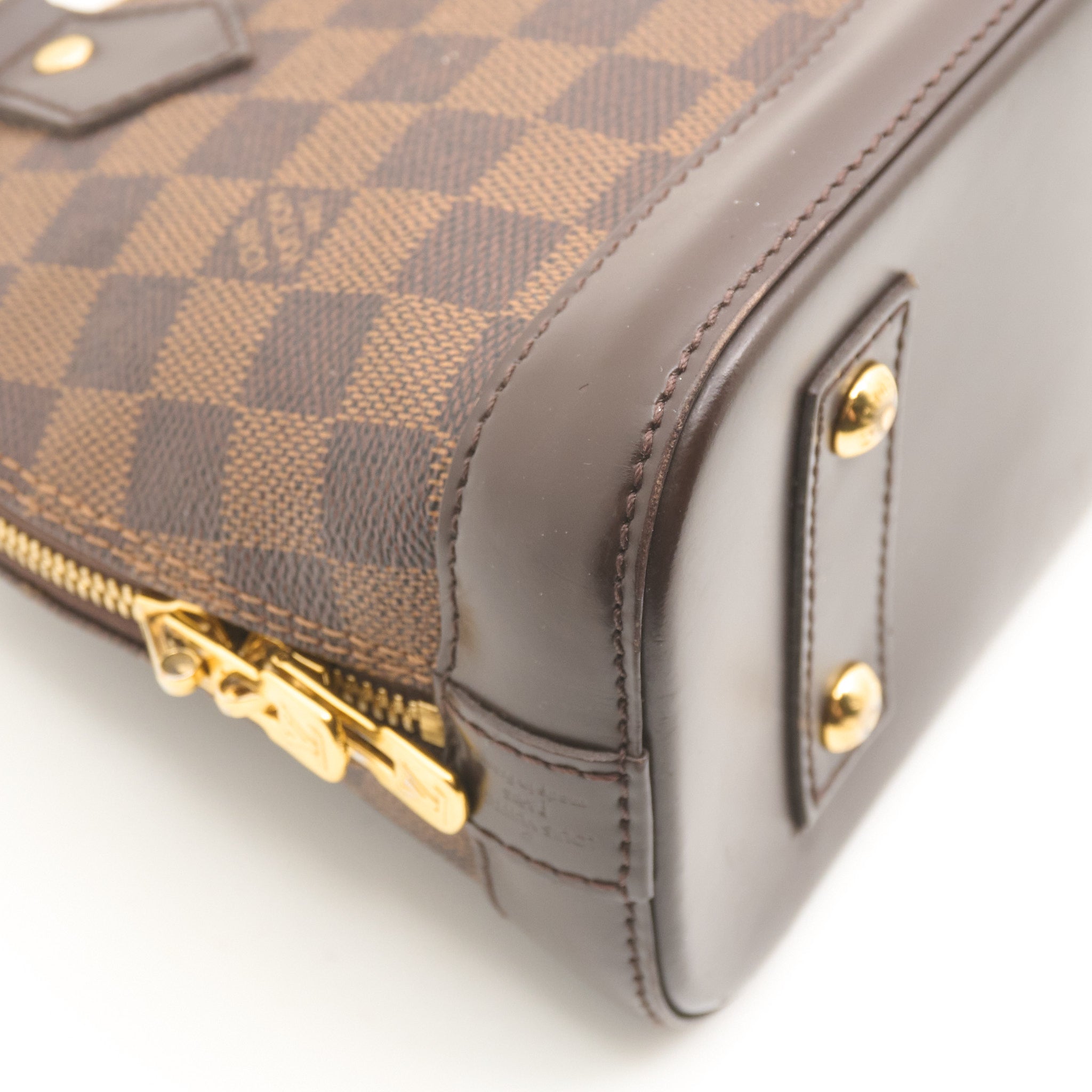 Louis Vuitton Alma BB Damier Ebene Bag