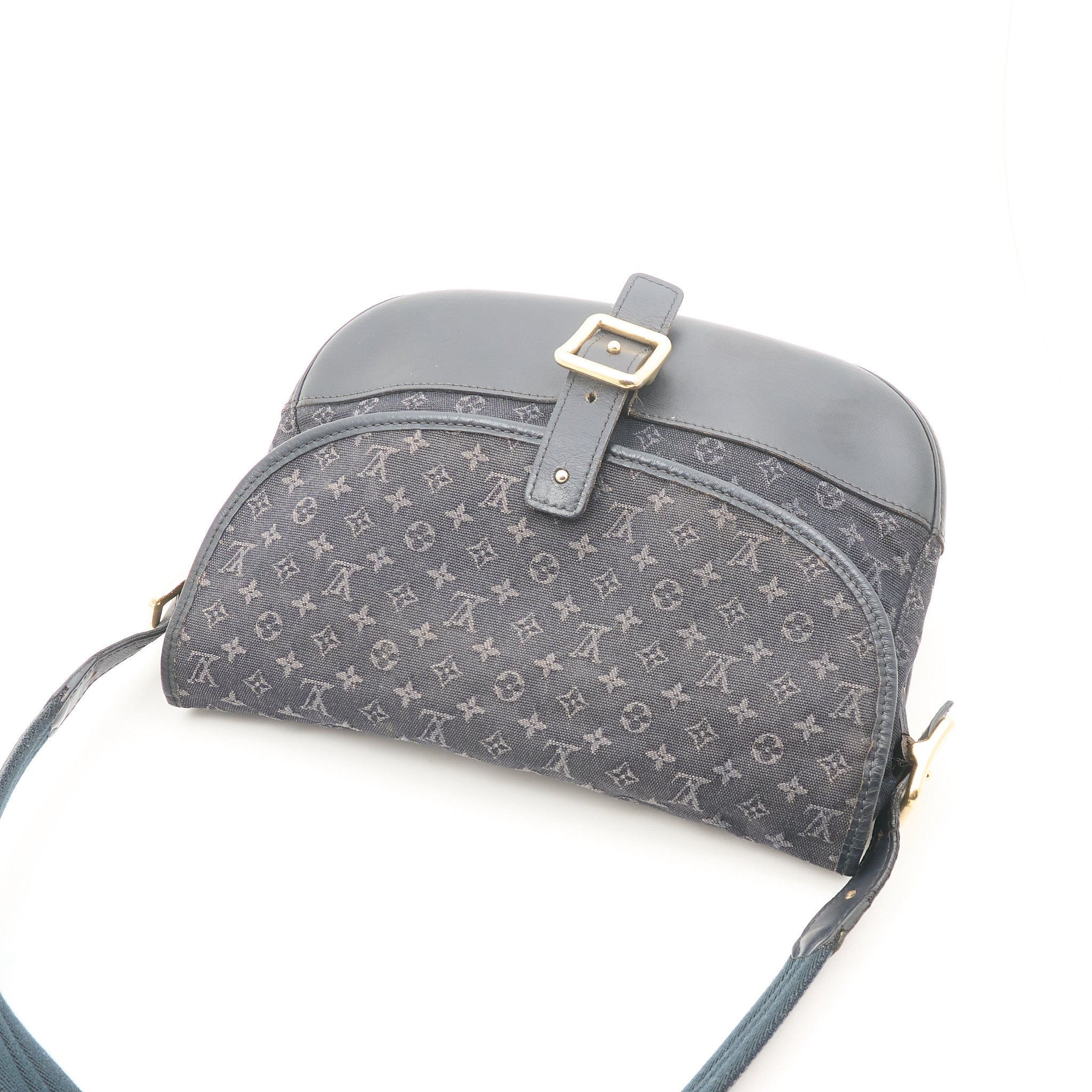 Louis Vuitton Berangere Crossbody Bag in Navy Lin Monogram Canvas