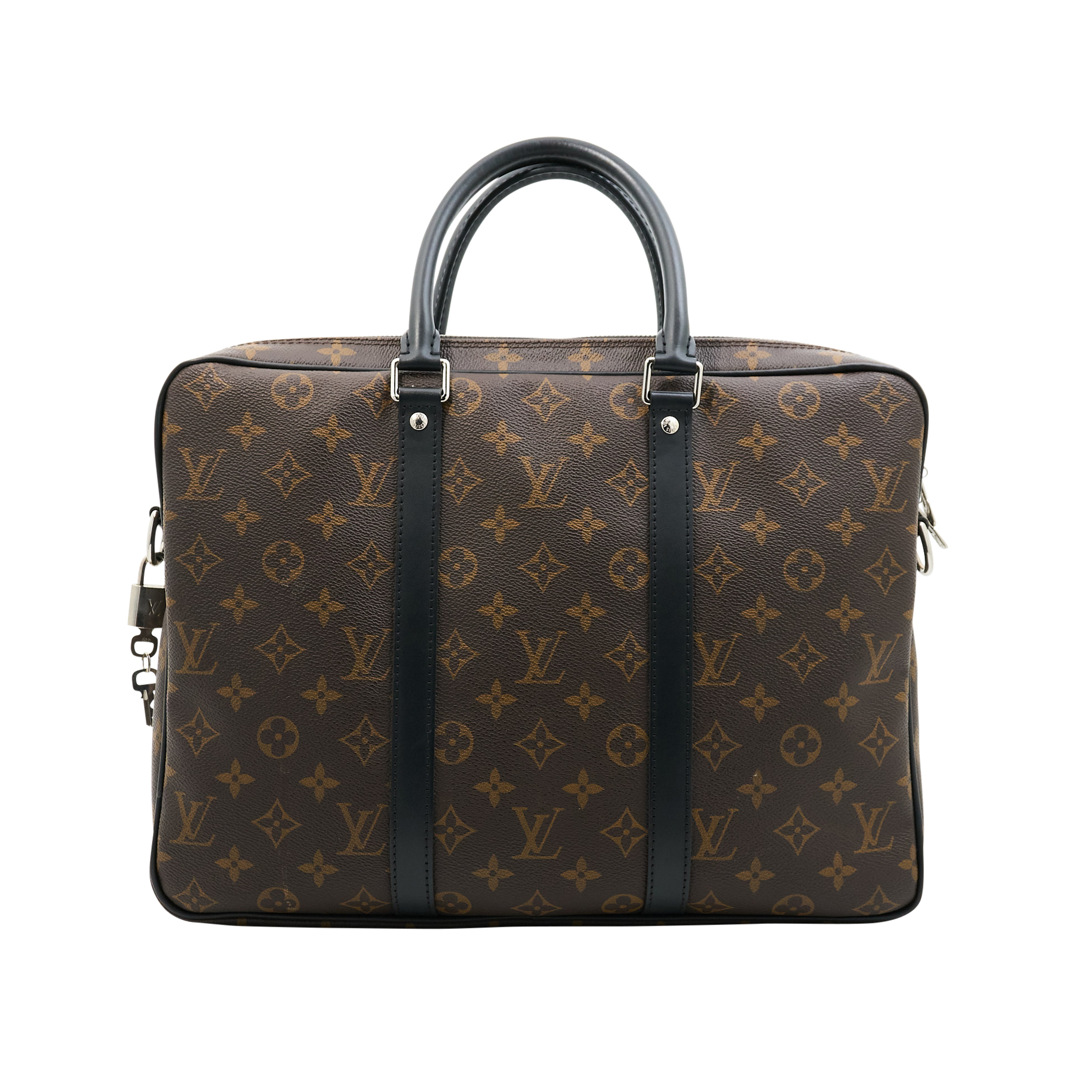 Louis Vuitton Canvas Porte Documents in Monogram Canvas