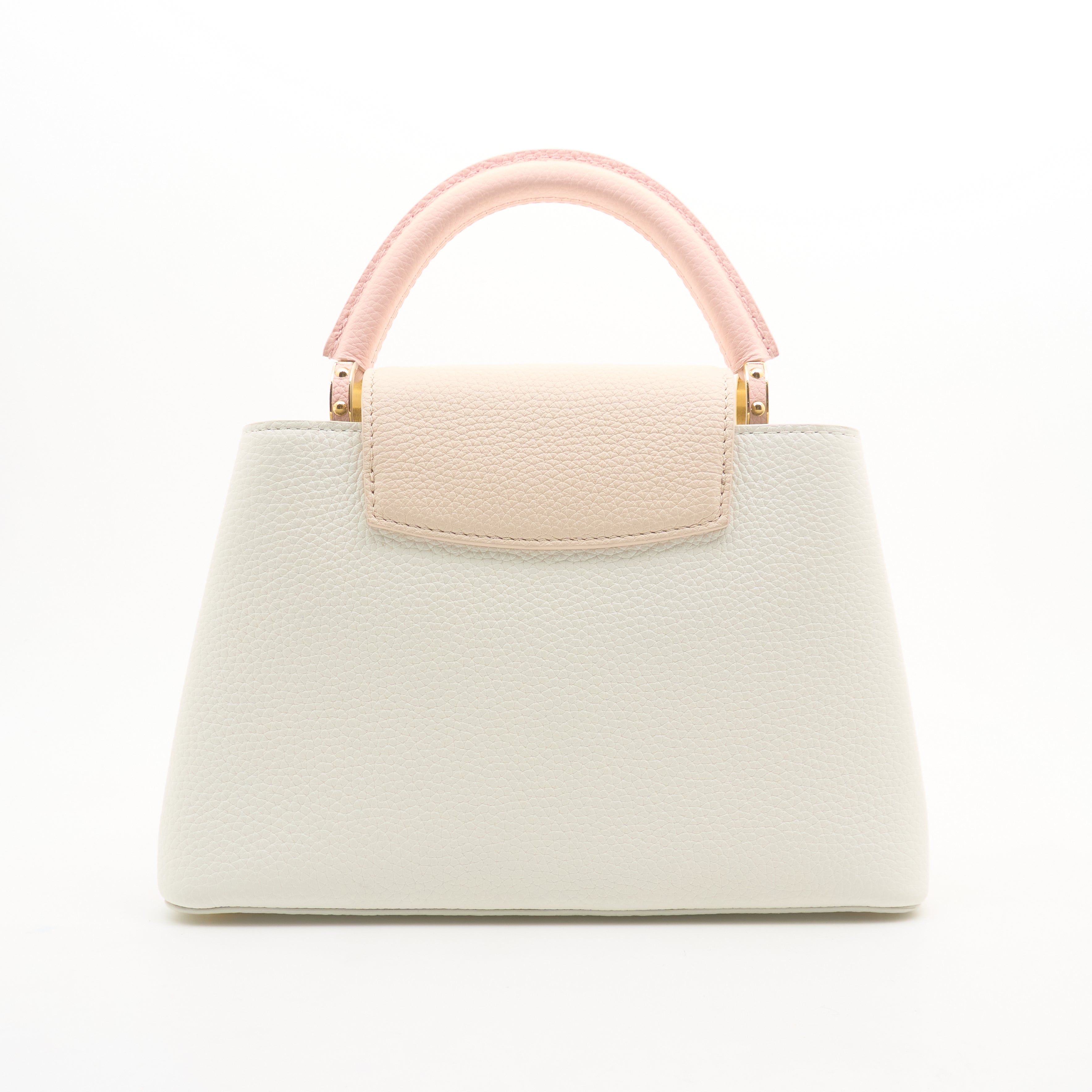 Louis Vuitton Capucines BB Snow White Taurillon Leather