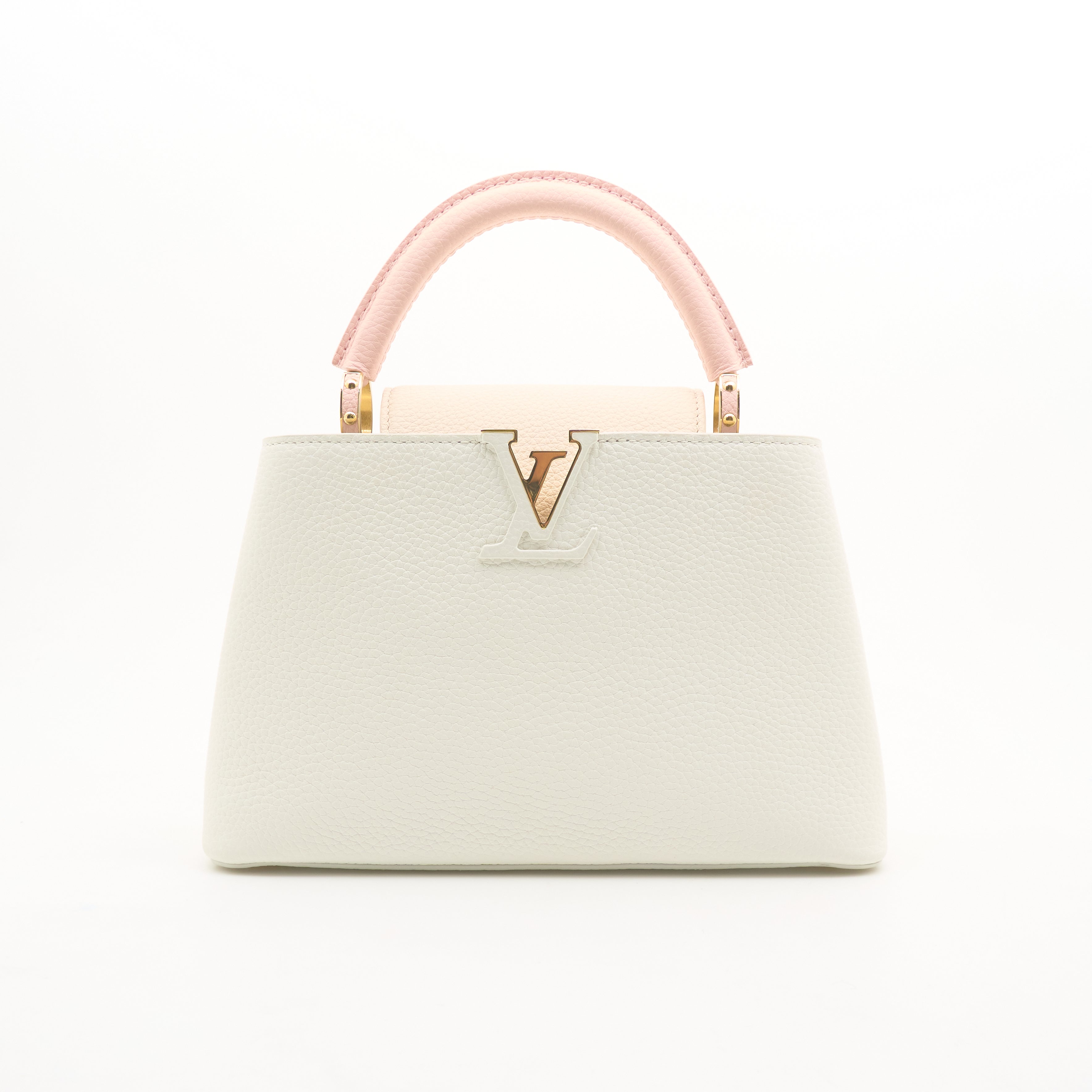 Louis Vuitton Capucines BB Snow White Taurillon Leather