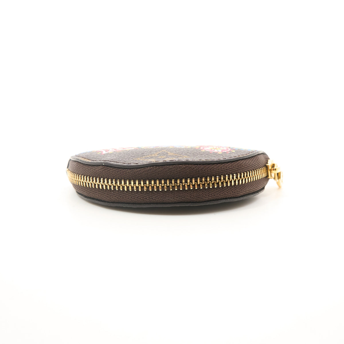 Louis Vuitton Limited Edition Christmas 2020 Round Coin Purse