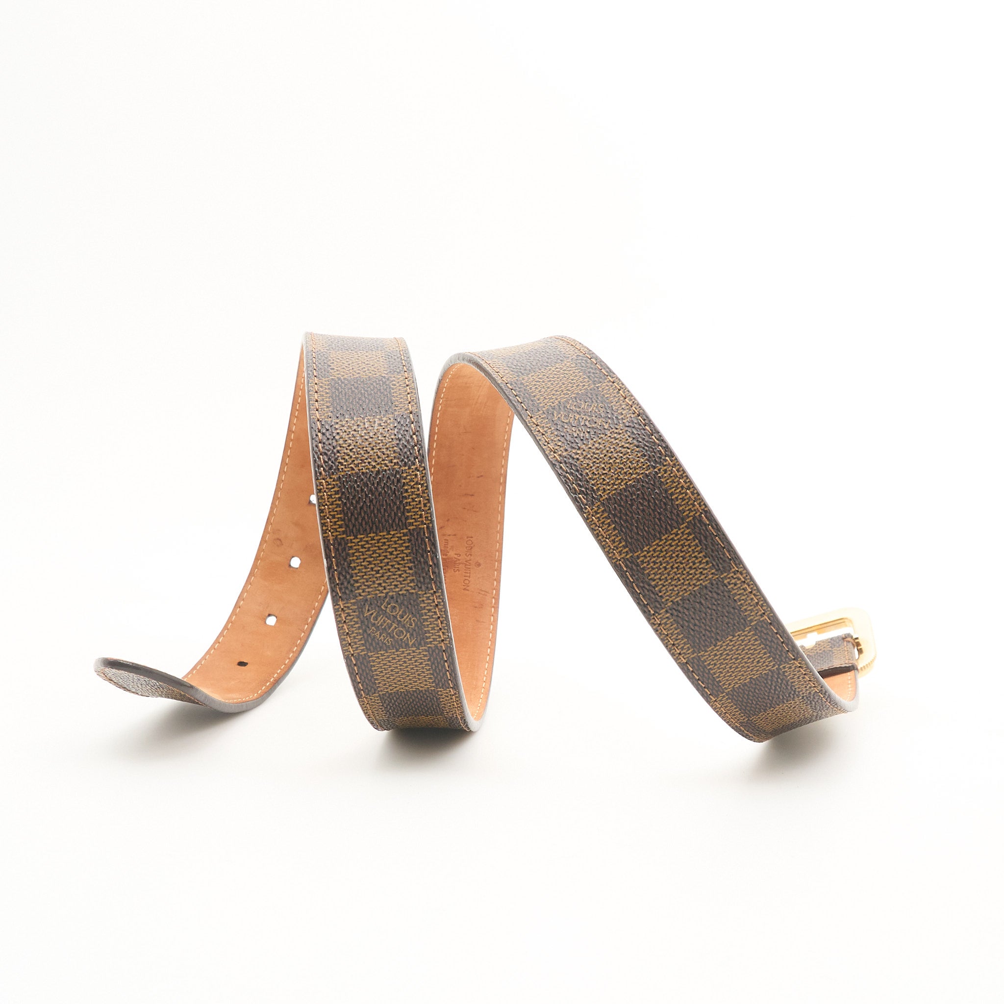 Louis Vuitton Damier Ebene Belt 80/32