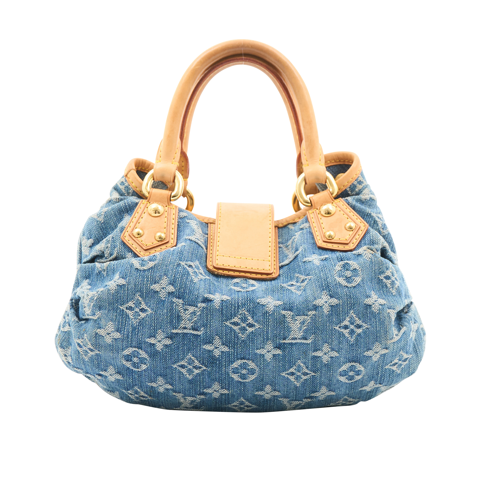 Louis Vuitton 2005 Mini Pleaty Demin Bag