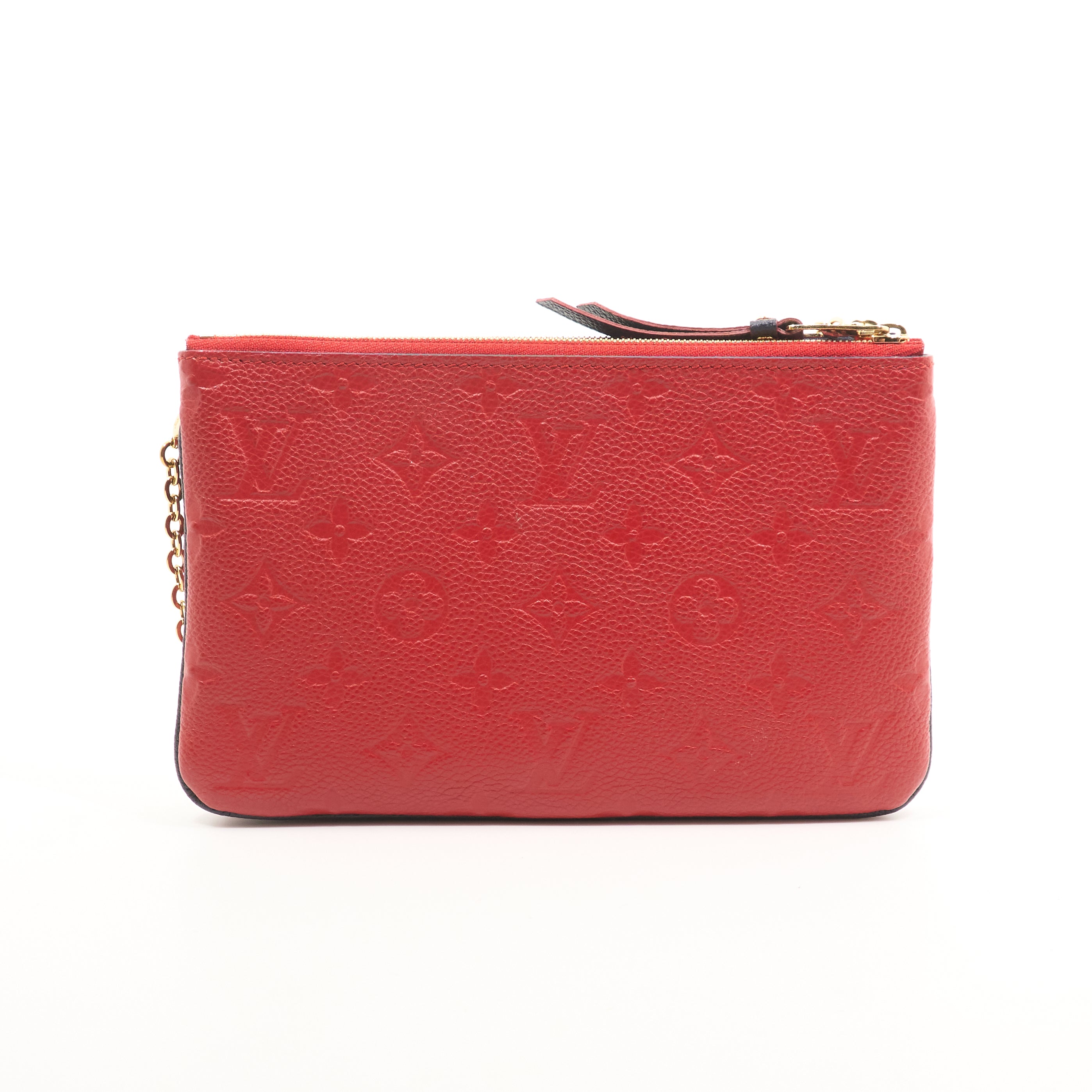 Louis Vuitton Pochette Double Zip Monogram Empriente Bag