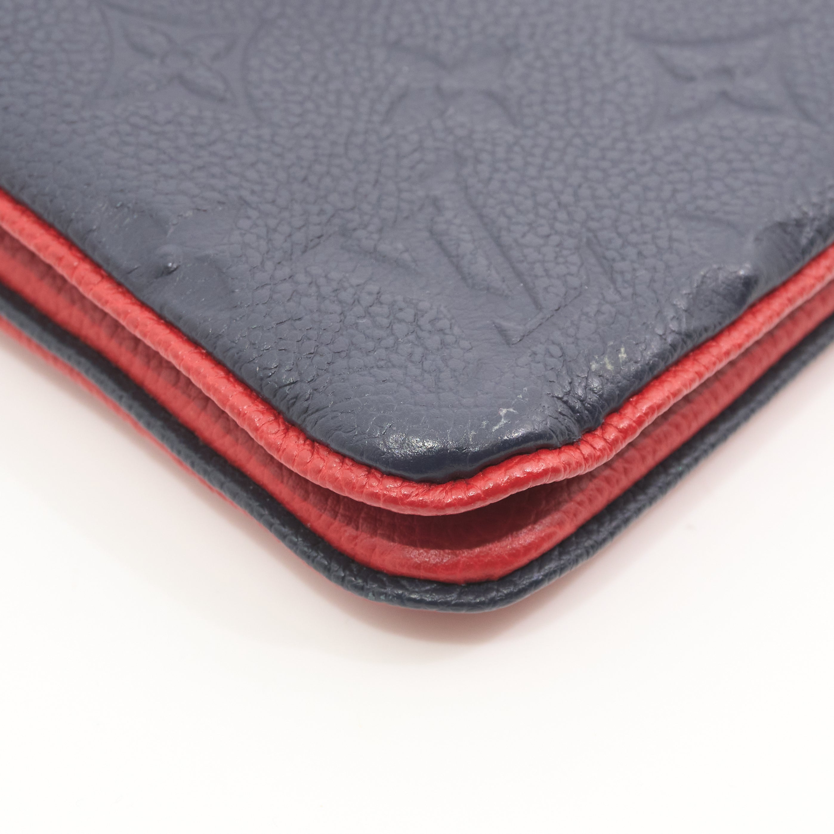 Louis Vuitton Pochette Double Zip Monogram Empriente Bag