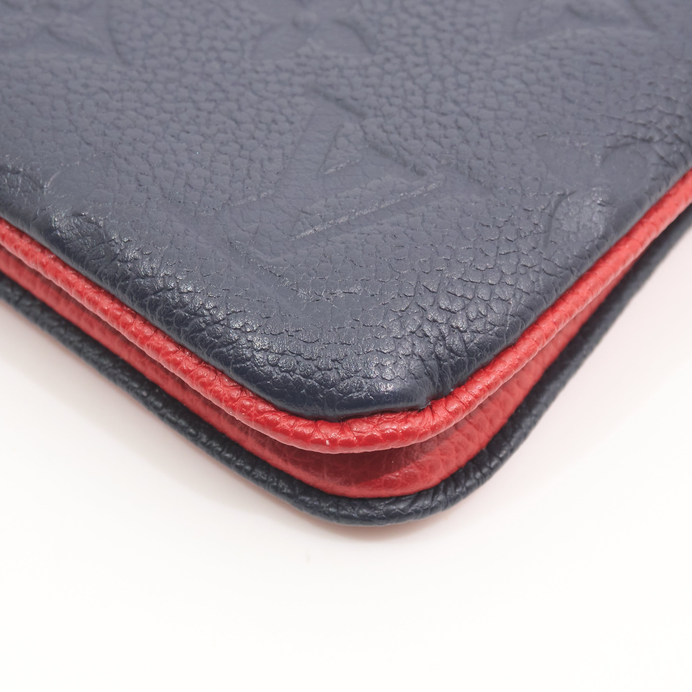 Louis Vuitton Pochette Double Zip Monogram Empriente Bag