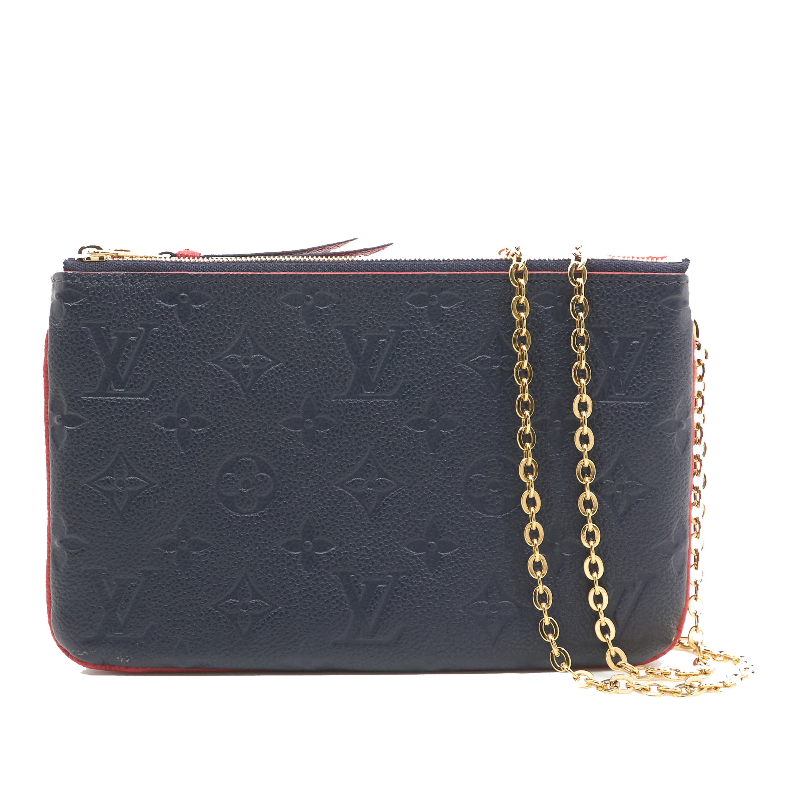Louis Vuitton Pochette Double Zip Monogram Empriente Bag