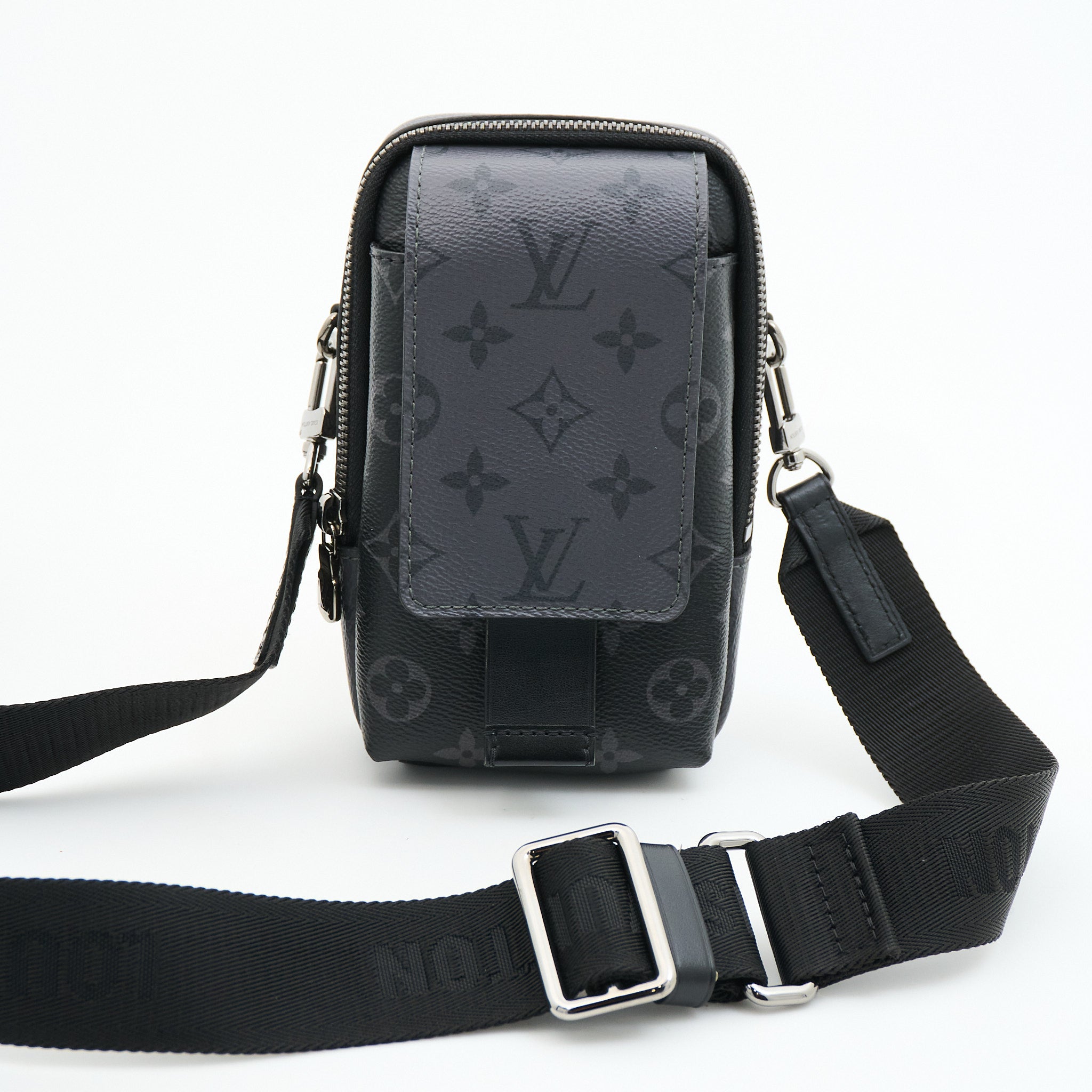 Louis Vuitton Eclipse Monogram Phone Crossbody Bag