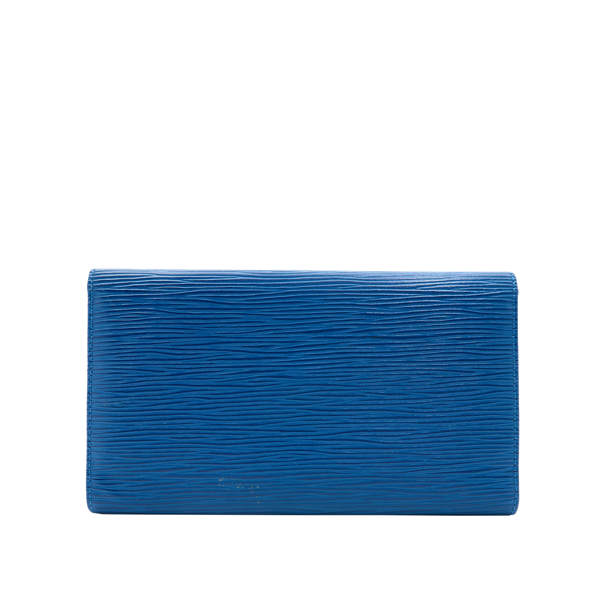 Louis Vuitton Epi Toledo Blue Wallet