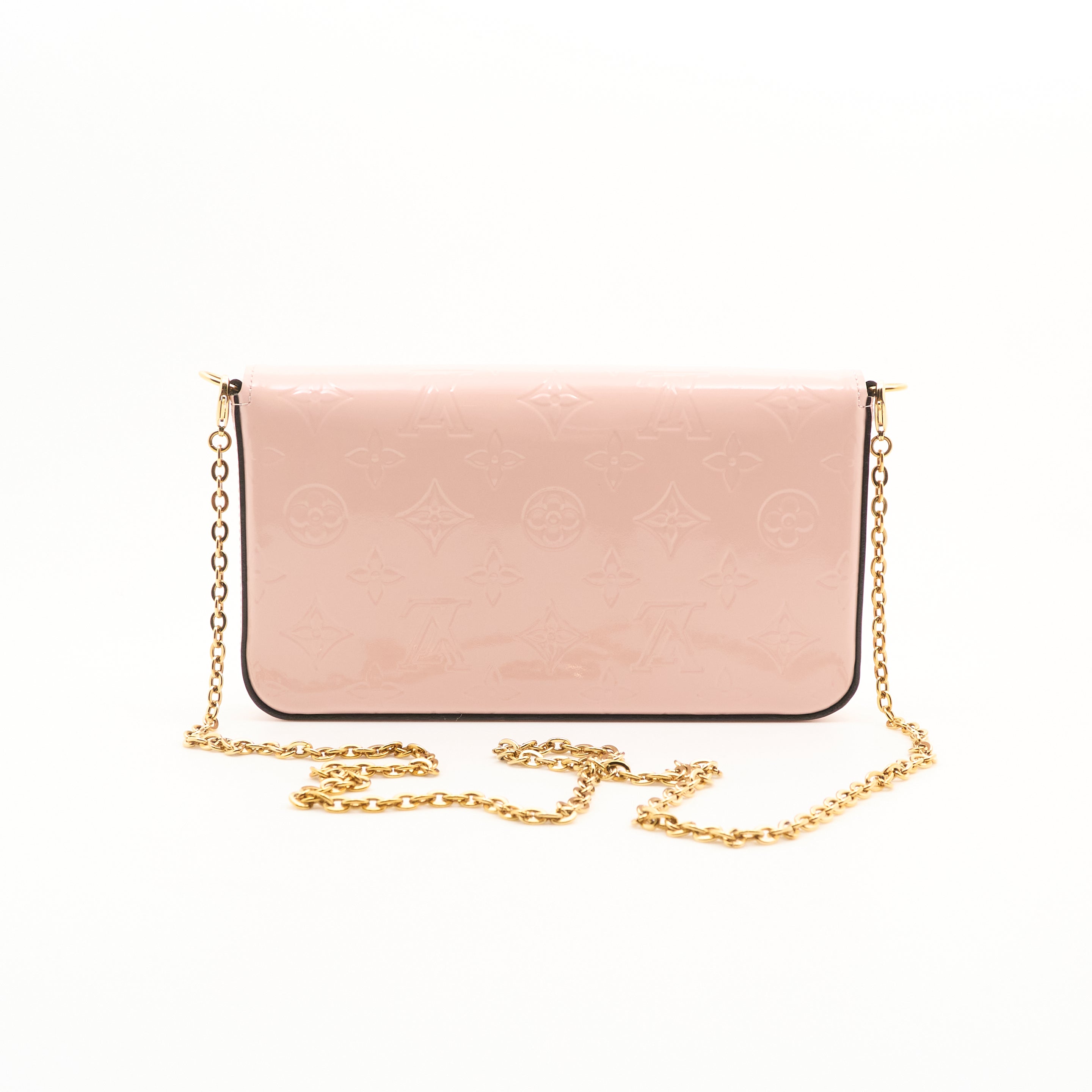 Louis Vuitton Félicie Pochette Pink Vernis