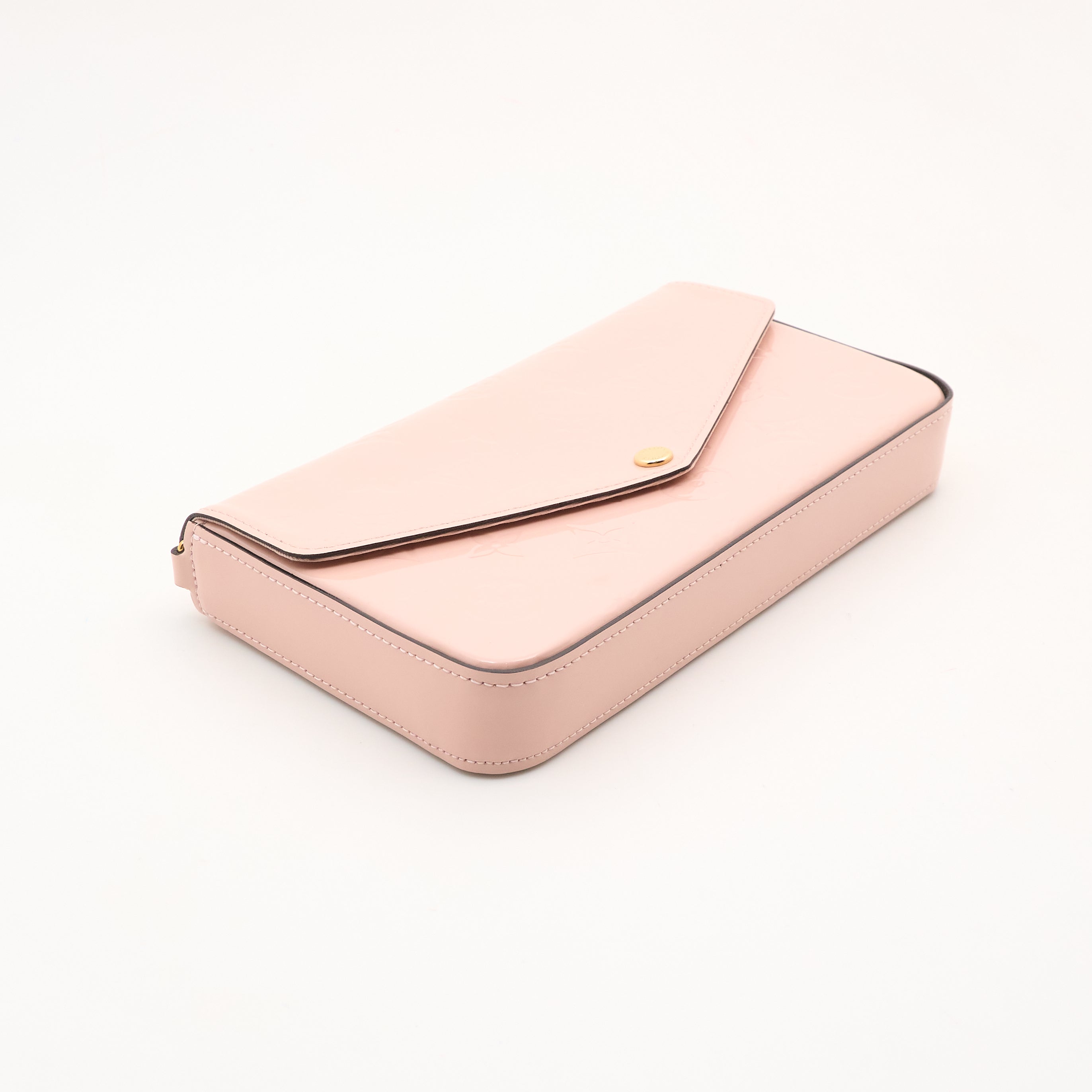 Louis Vuitton Félicie Pochette Pink Vernis