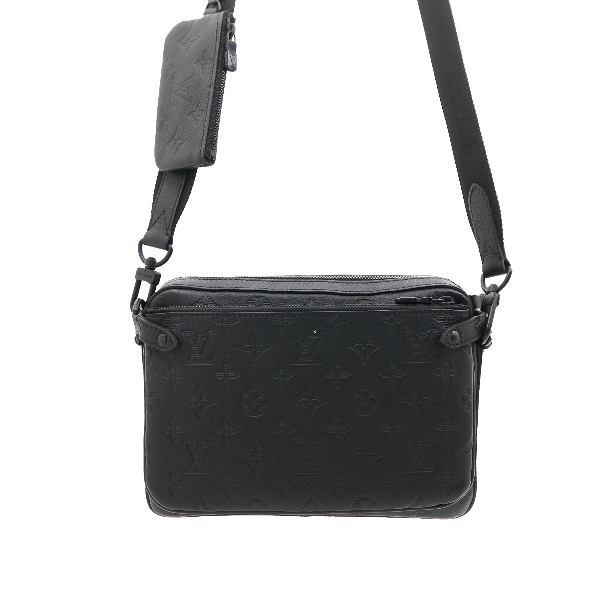 Louis Vuitton Monogram Duo Messenger Black Bag