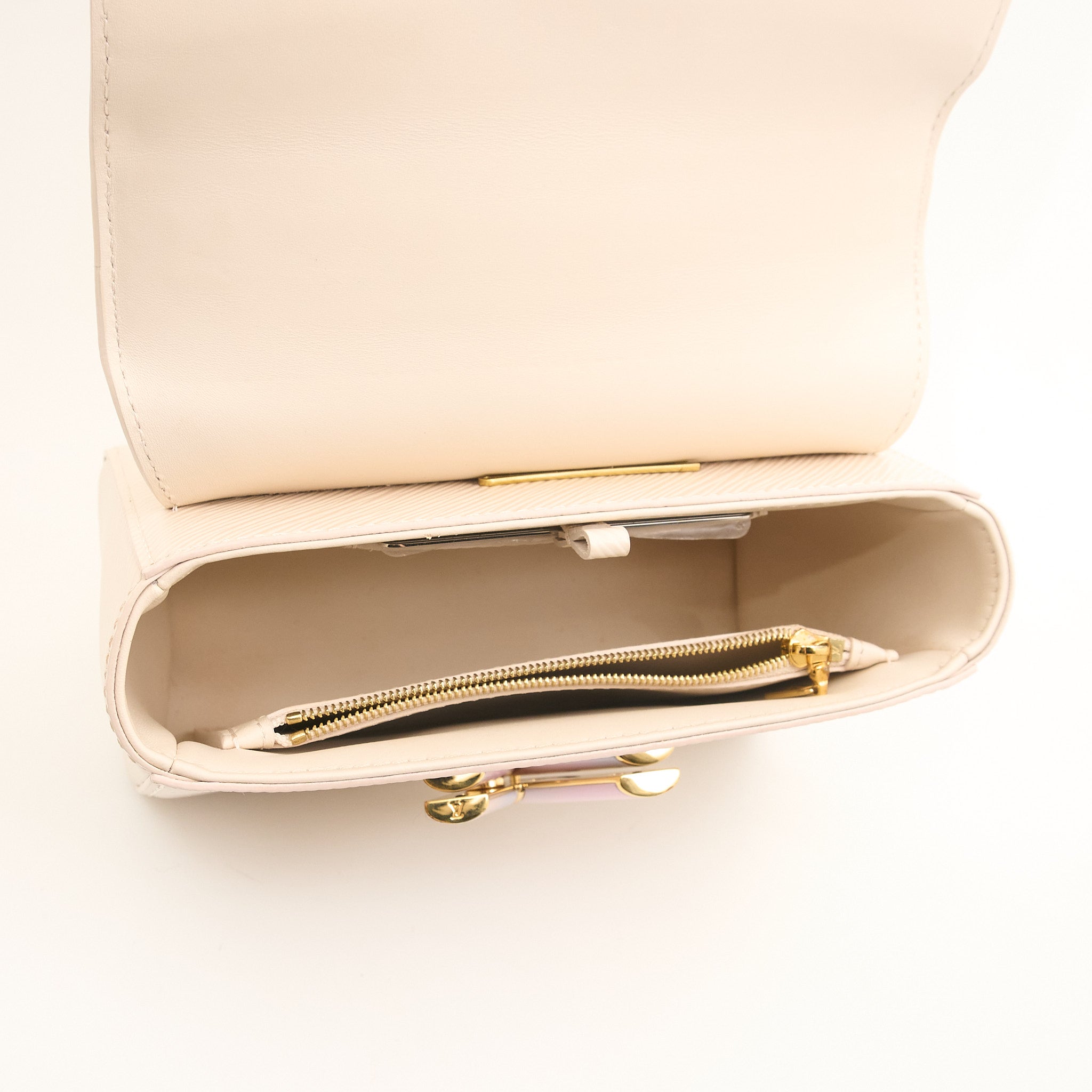 Louis Vuitton Limited Edition Twist Ecru Epi Leather Bag