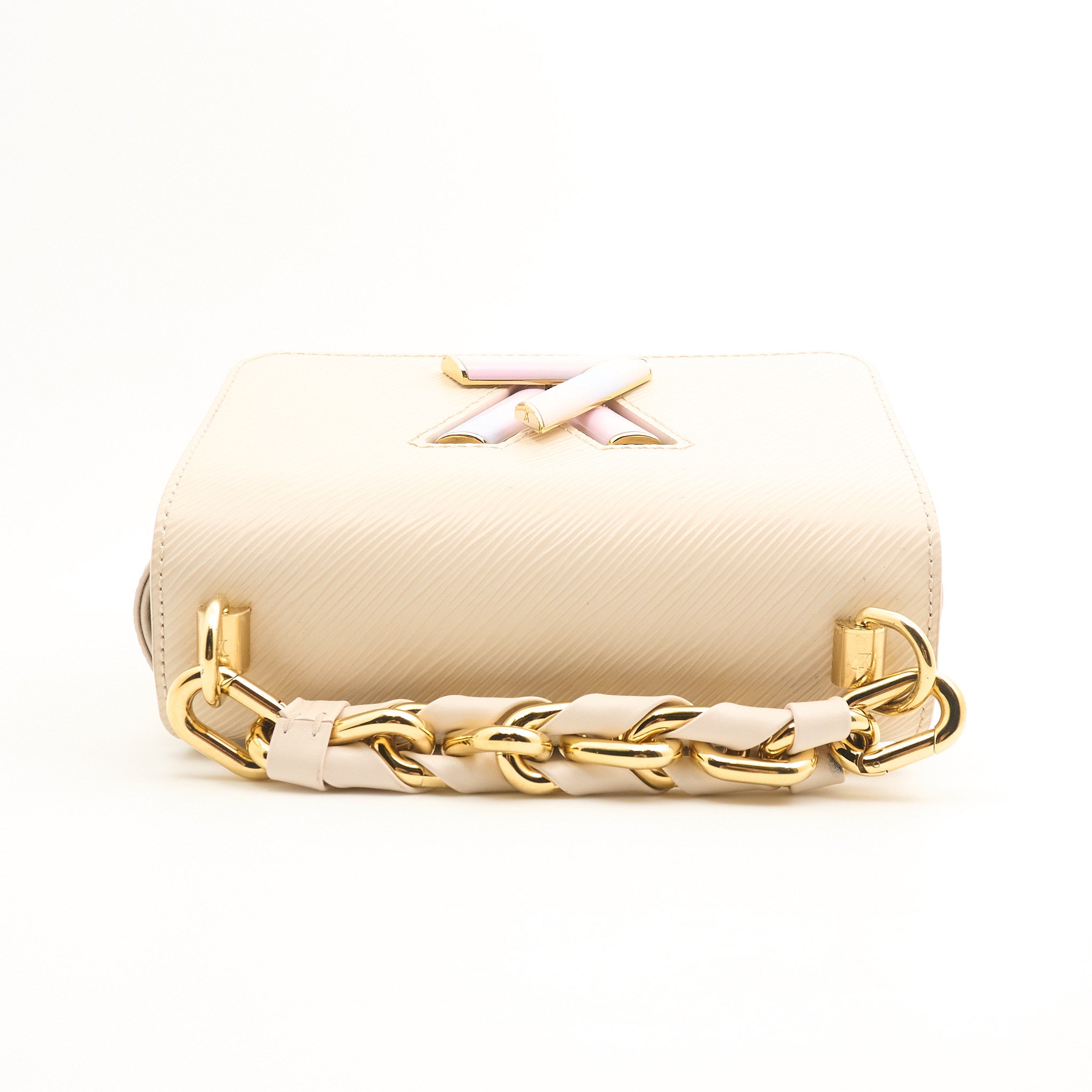 Louis Vuitton Limited Edition Twist Ecru Epi Leather Bag