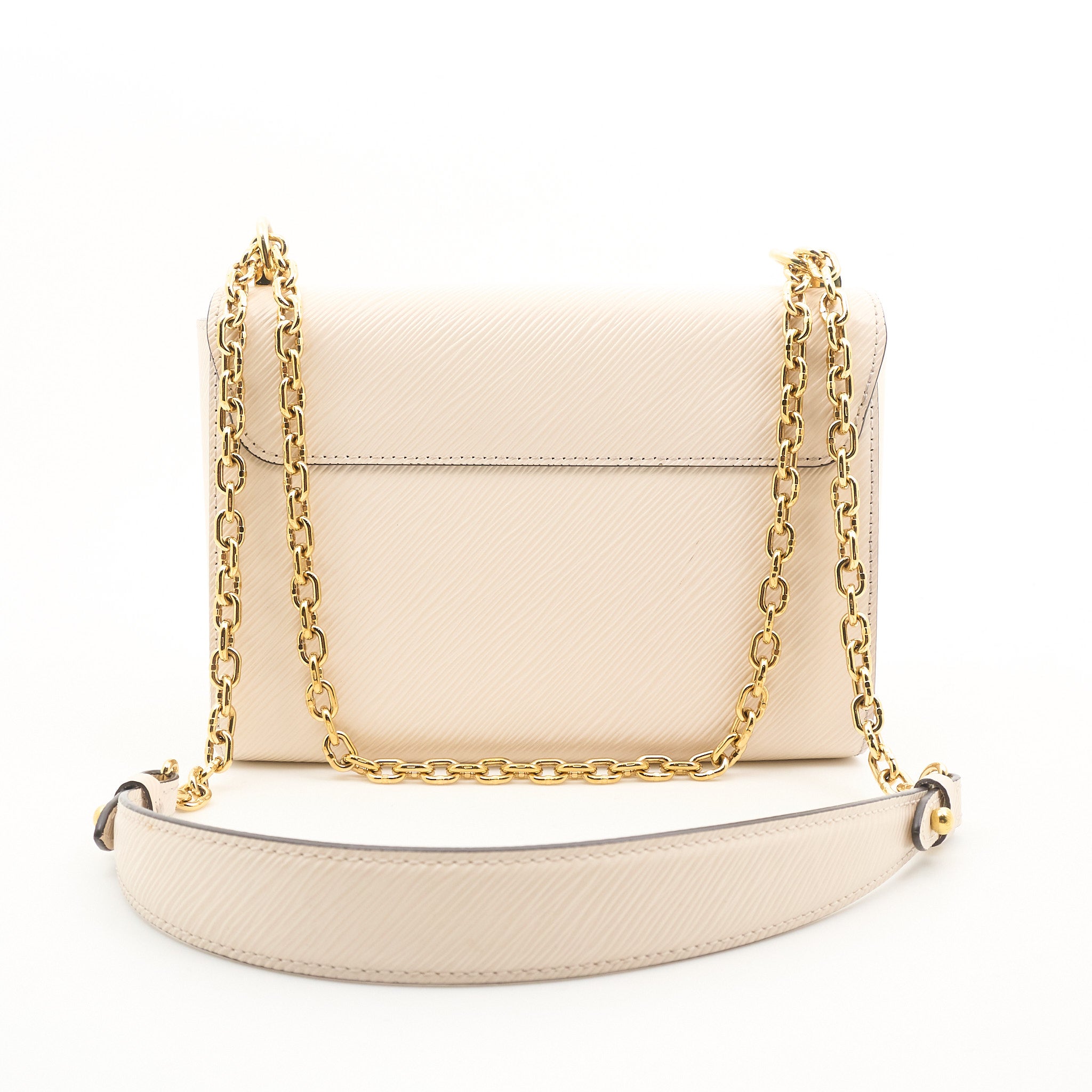 Louis Vuitton Twist MM Cream Bag