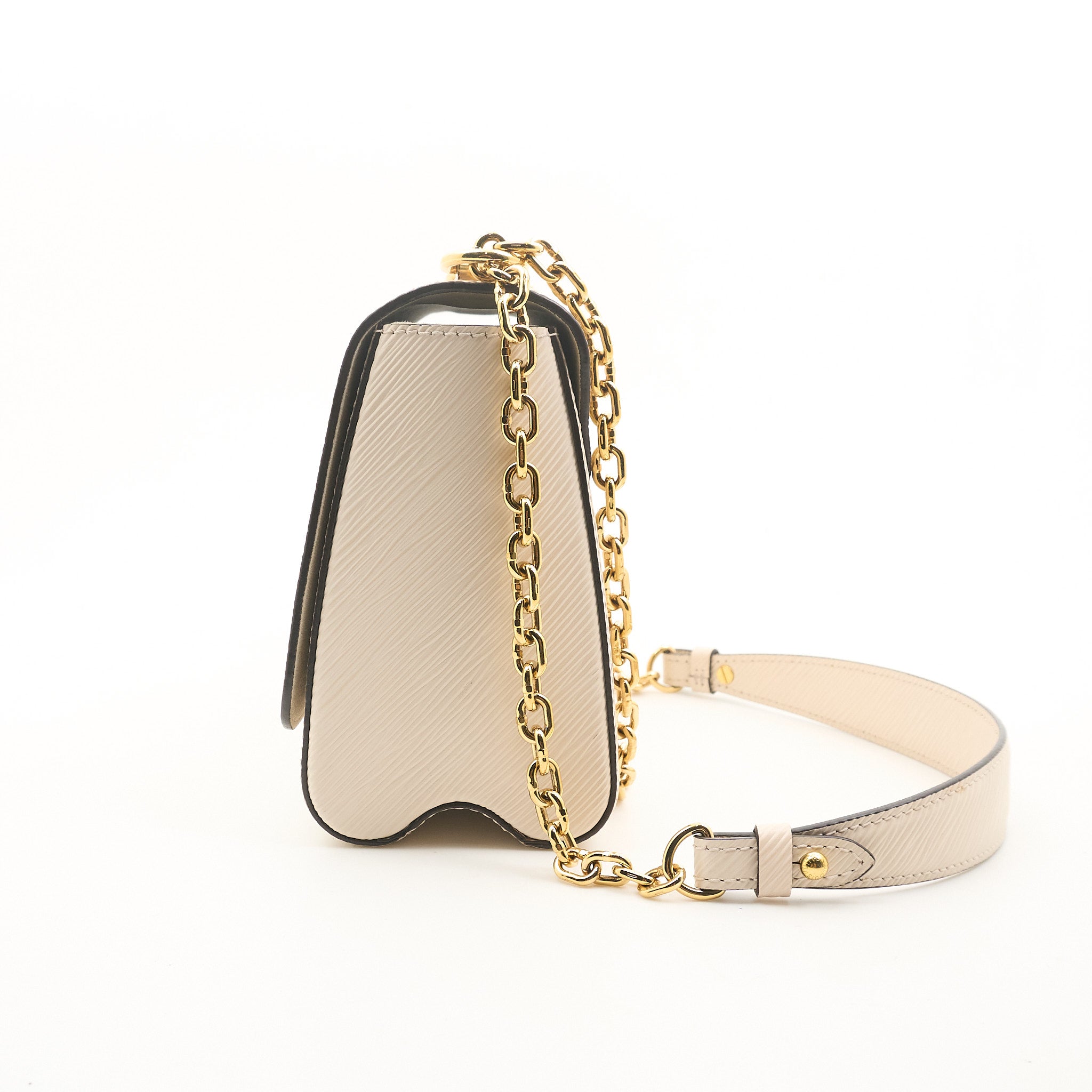 Louis Vuitton Twist MM Cream Bag
