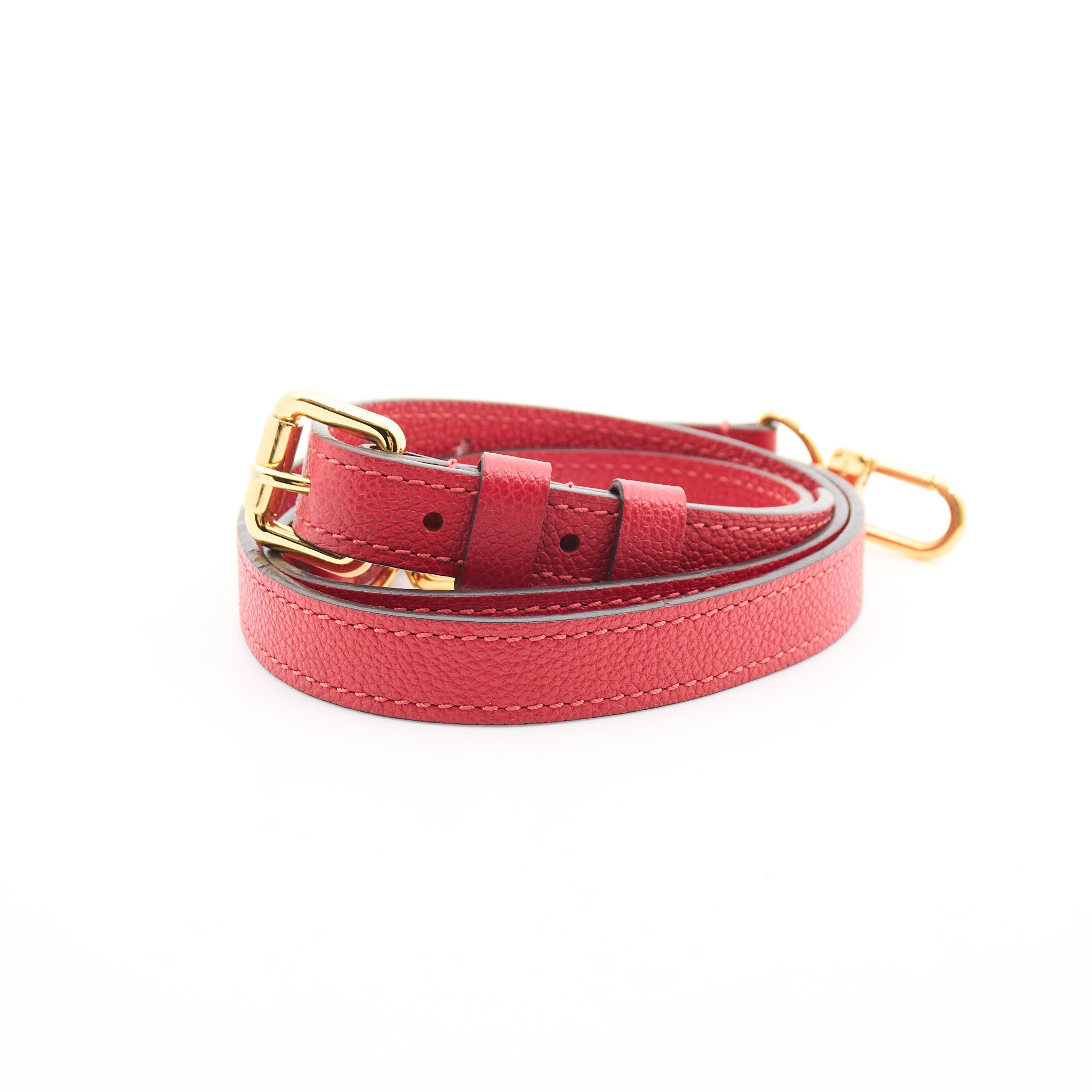 Louis Vuitton Red Empreinte Leather Metis