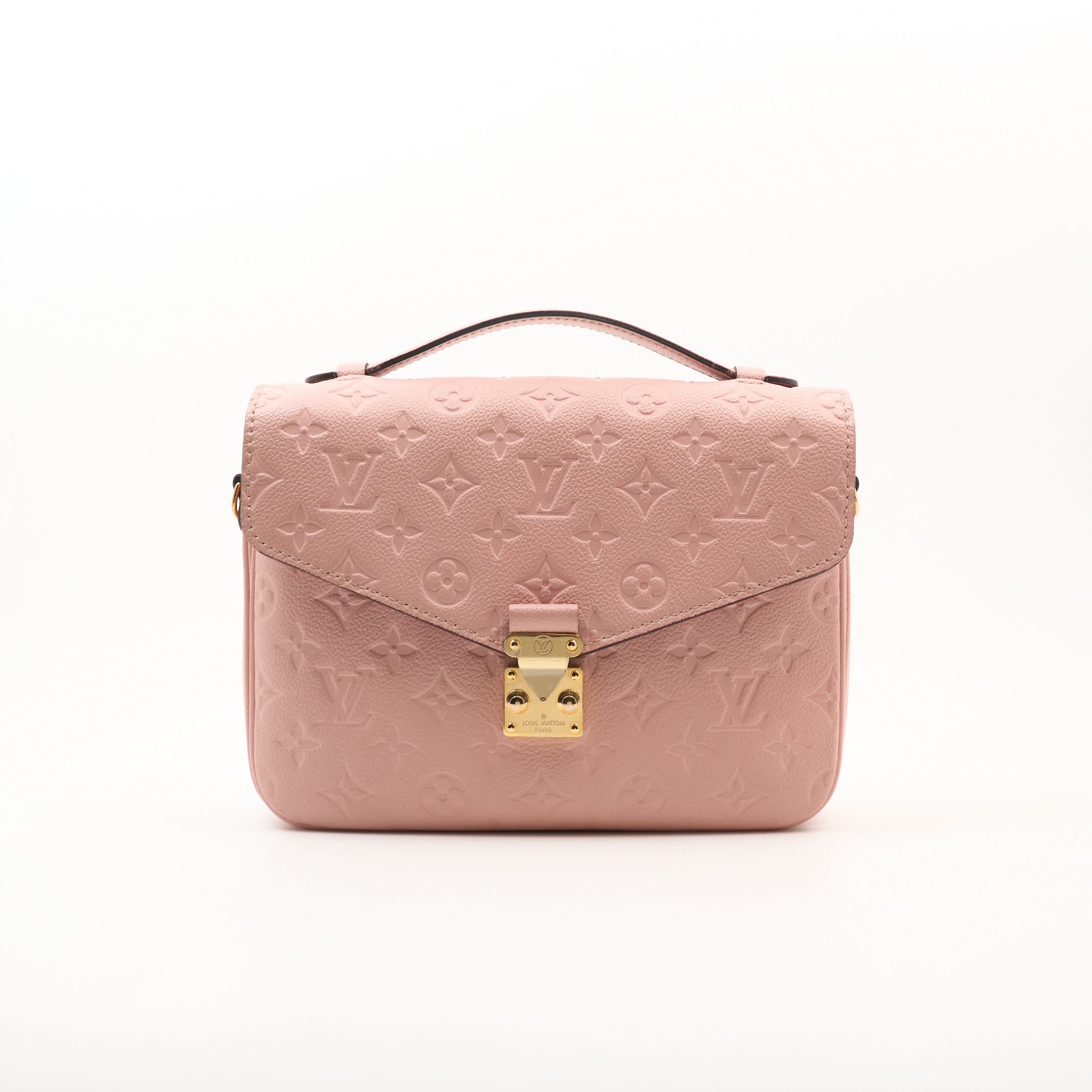 Louis Vuitton Pochette Metis Rose Poudre Empriente Leather