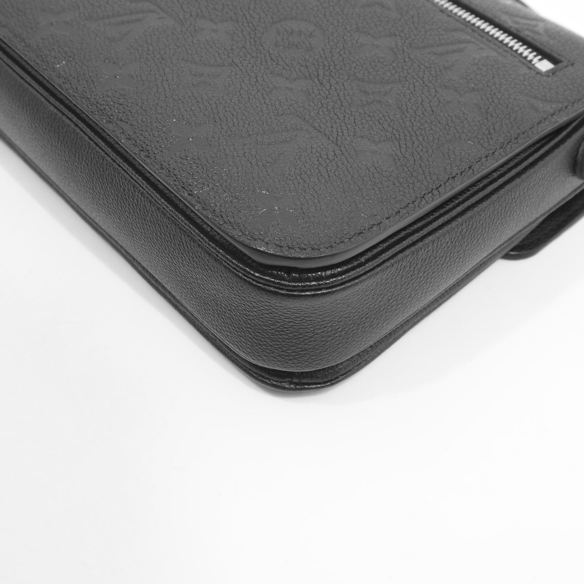 Louis Vuitton Pochette Metis Black Empreinte Leather Bag