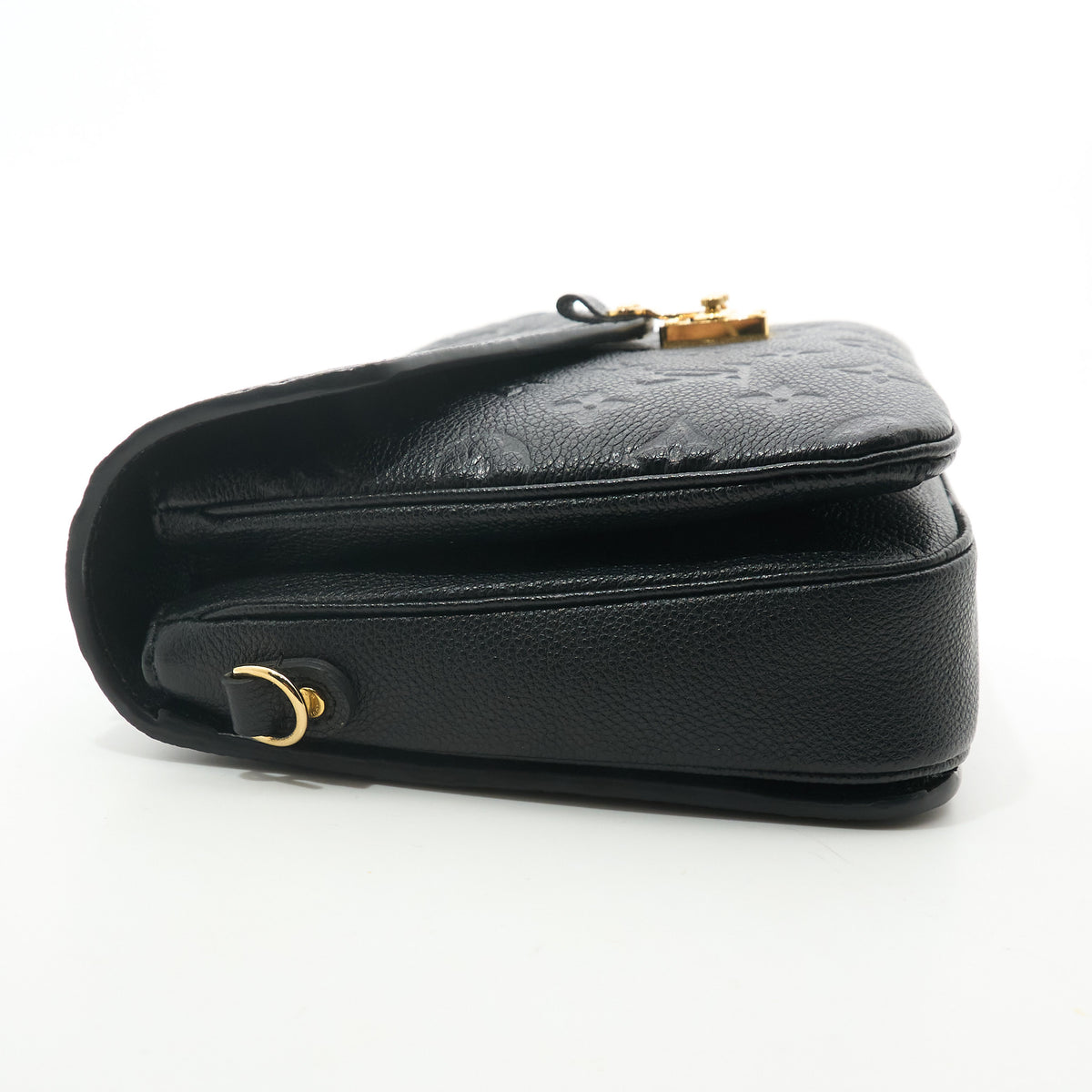 Louis Vuitton Pochette Metis Black Empreinte Leather Bag